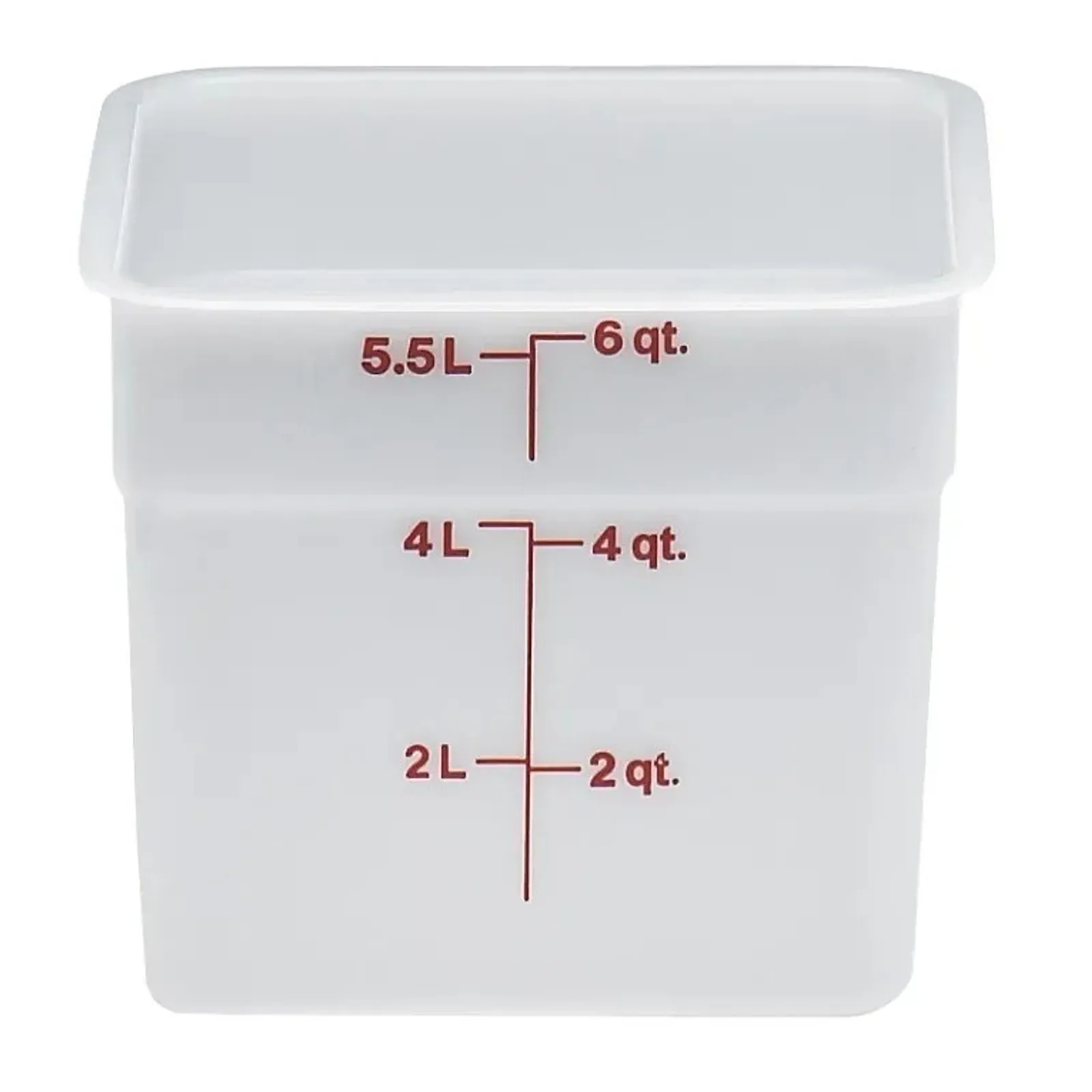 Cambro 6SFSP148 - Polyethylene Container 5.7L (Pack of 6)