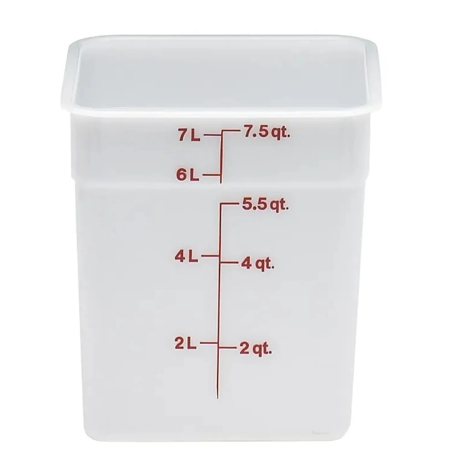 Cambro 8SFSP148 - Polyethylene Container 7.6L (Pack of 6)