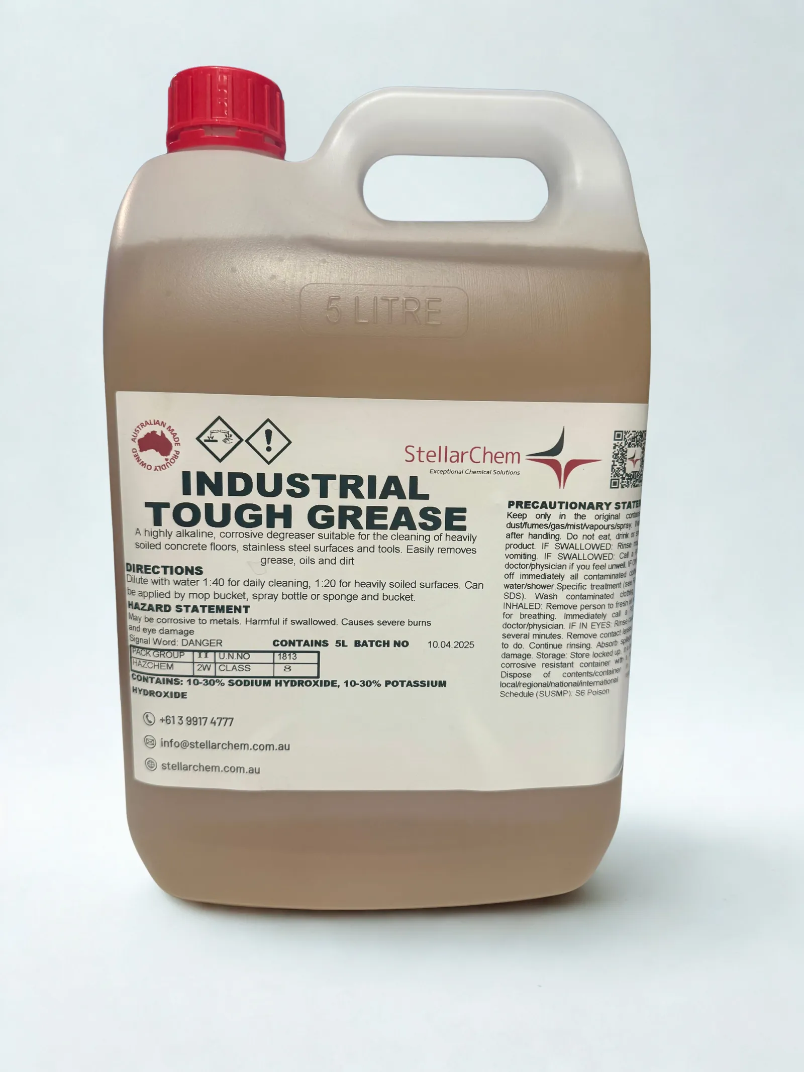 StellarChem iWCTG5 - Industrial Tough Grease 5L
