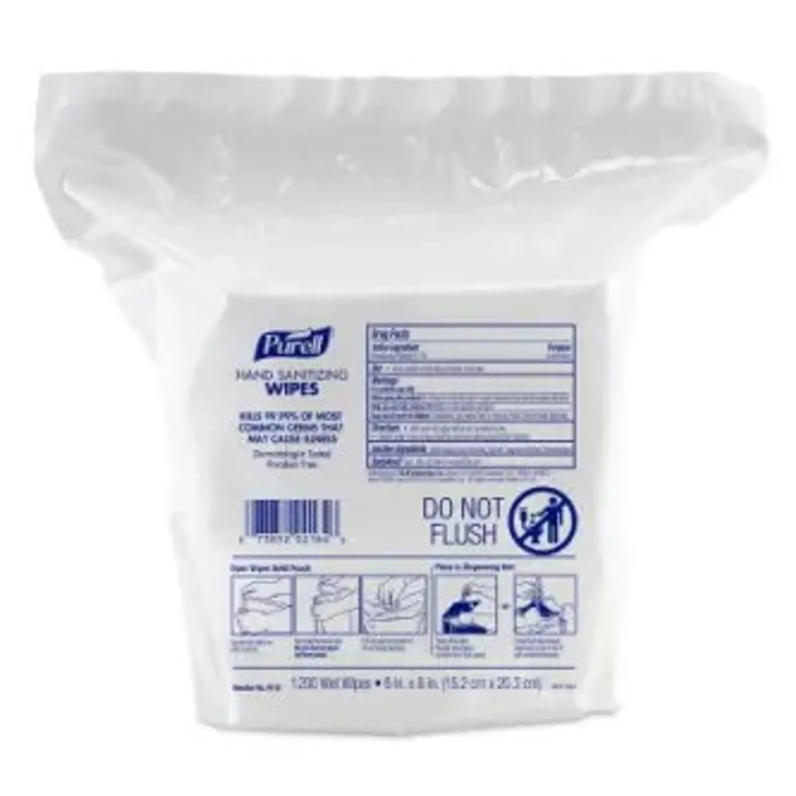 PURELL Wipes Refill 1,200 Count (2 per case)
