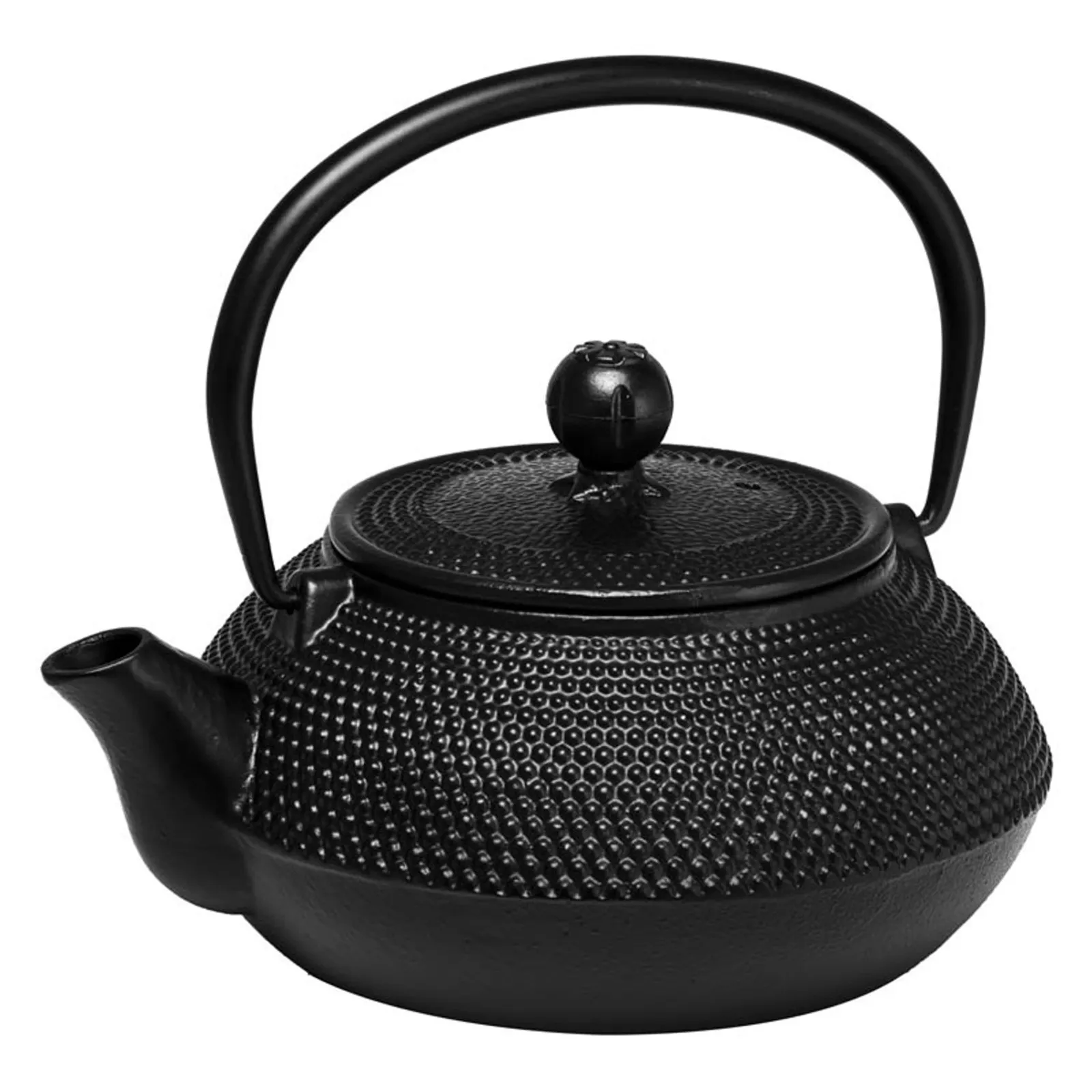 Avanti 15104 - Hobnail Cast Iron Teapot, 800ml - Black