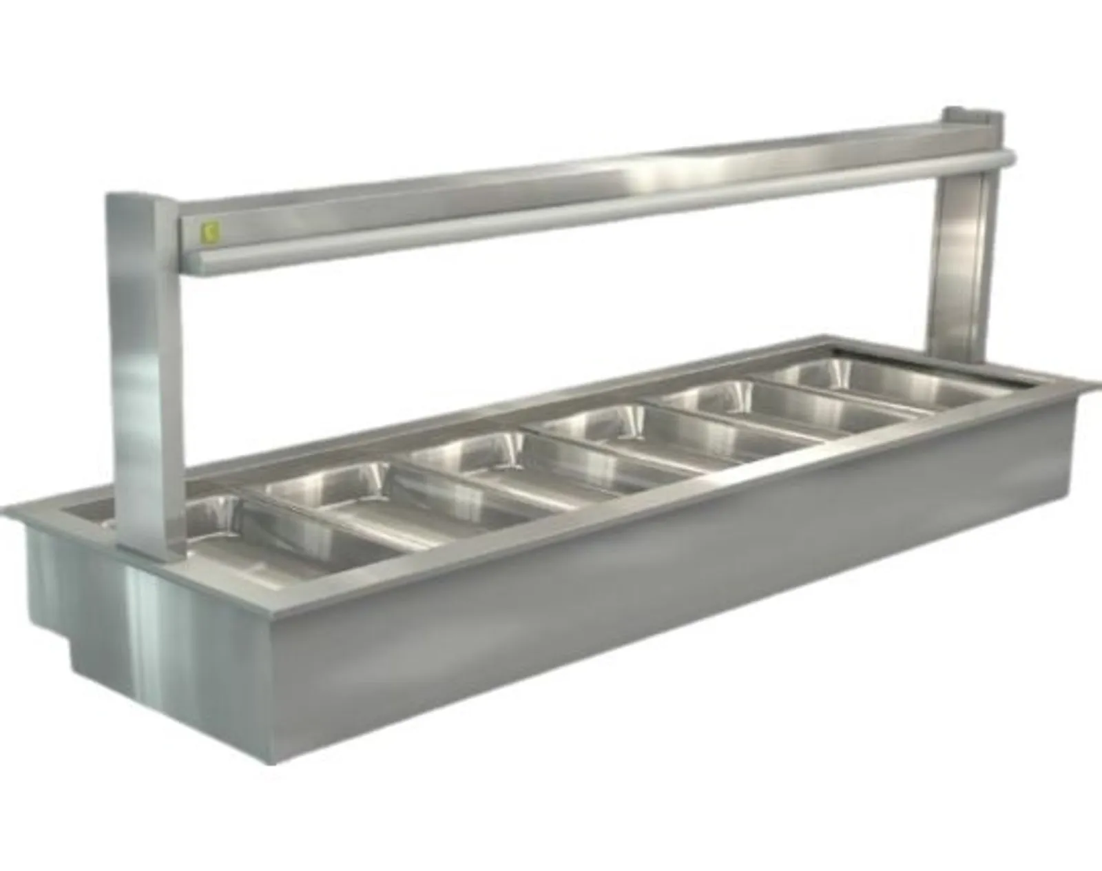 Cossiga LSBM6 - Bain Marie - Gastry Only with No Glass 2165mm