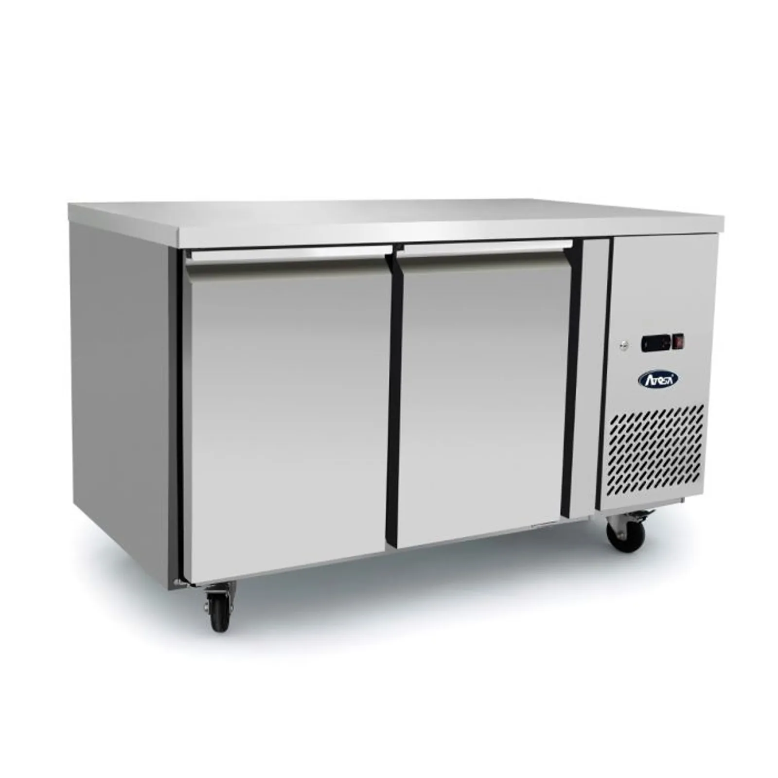Atosa EPF3422 - Underbench Two Door Cooling Fridge Table 1360 mm