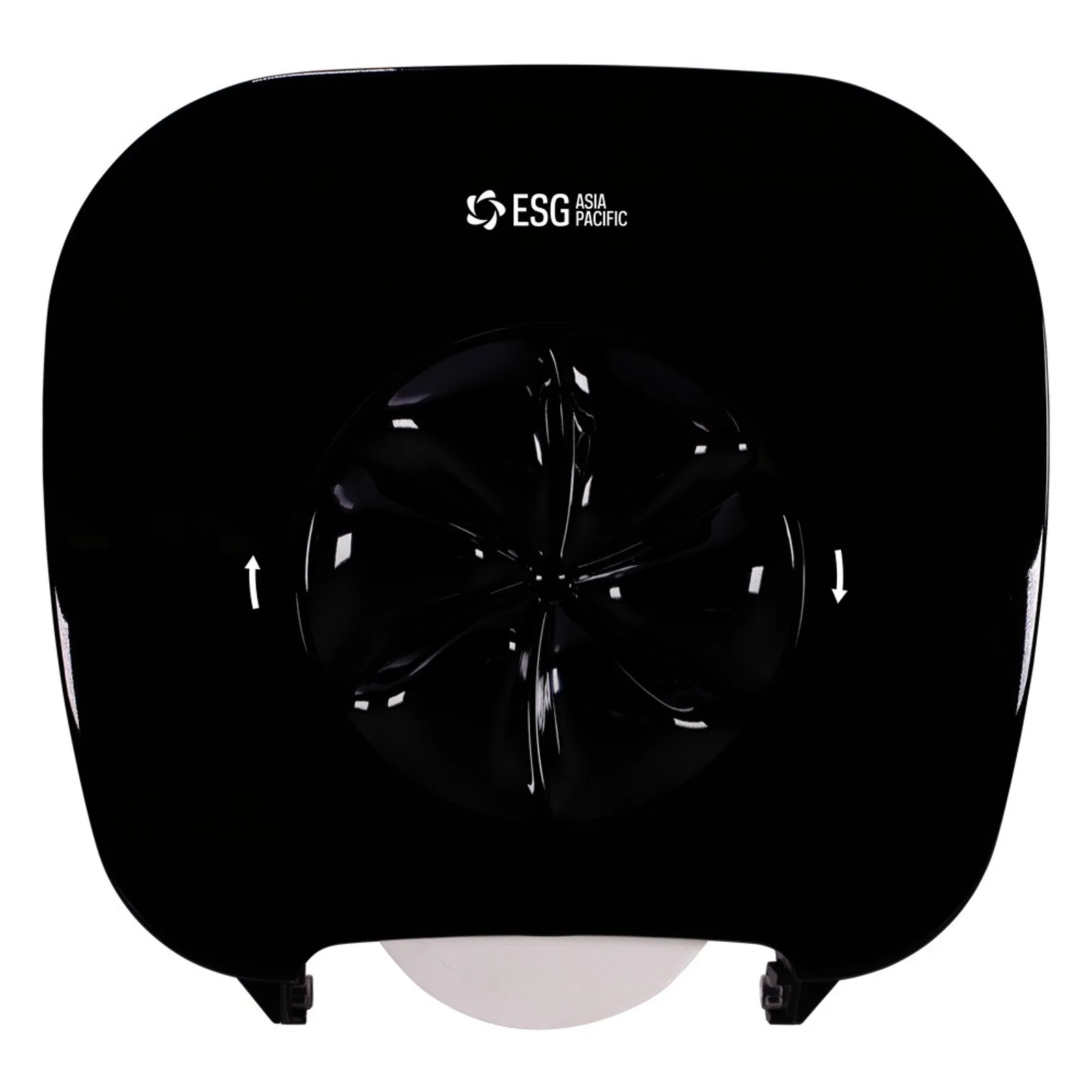 ESG SD403 - Slim 3-Roll Controlled-Use Toilet Tissue Dispenser – Gloss Black