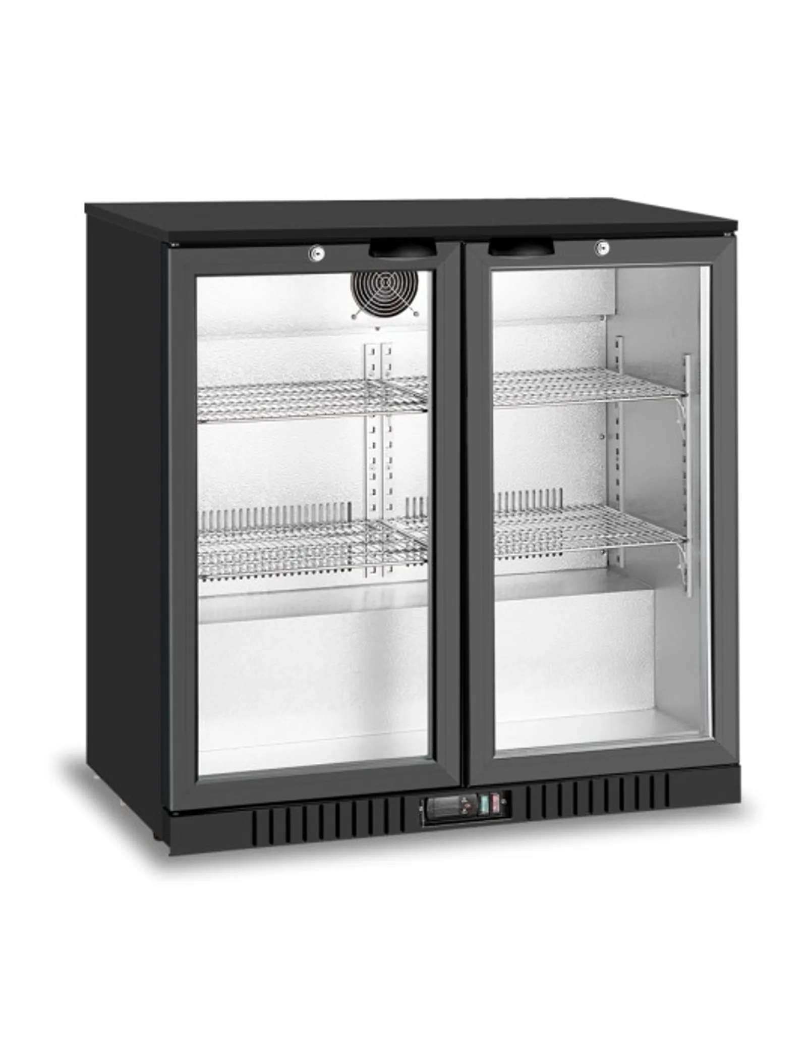 Atosa BB-208HEC - 2 Swing Door Back Bar Cooler