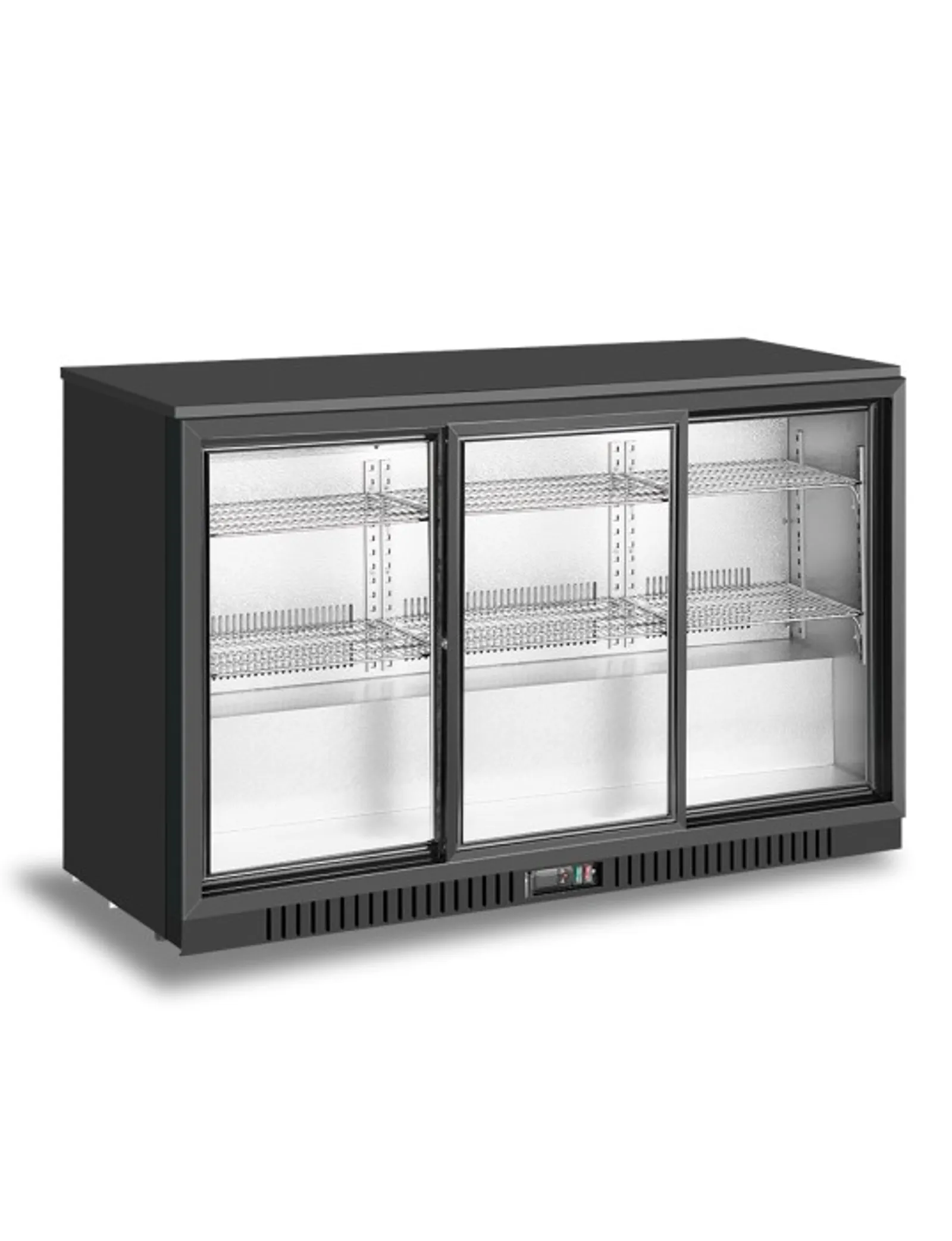 Atosa BB-330SEC - 3 Sliding Doors Back Bar Cooler