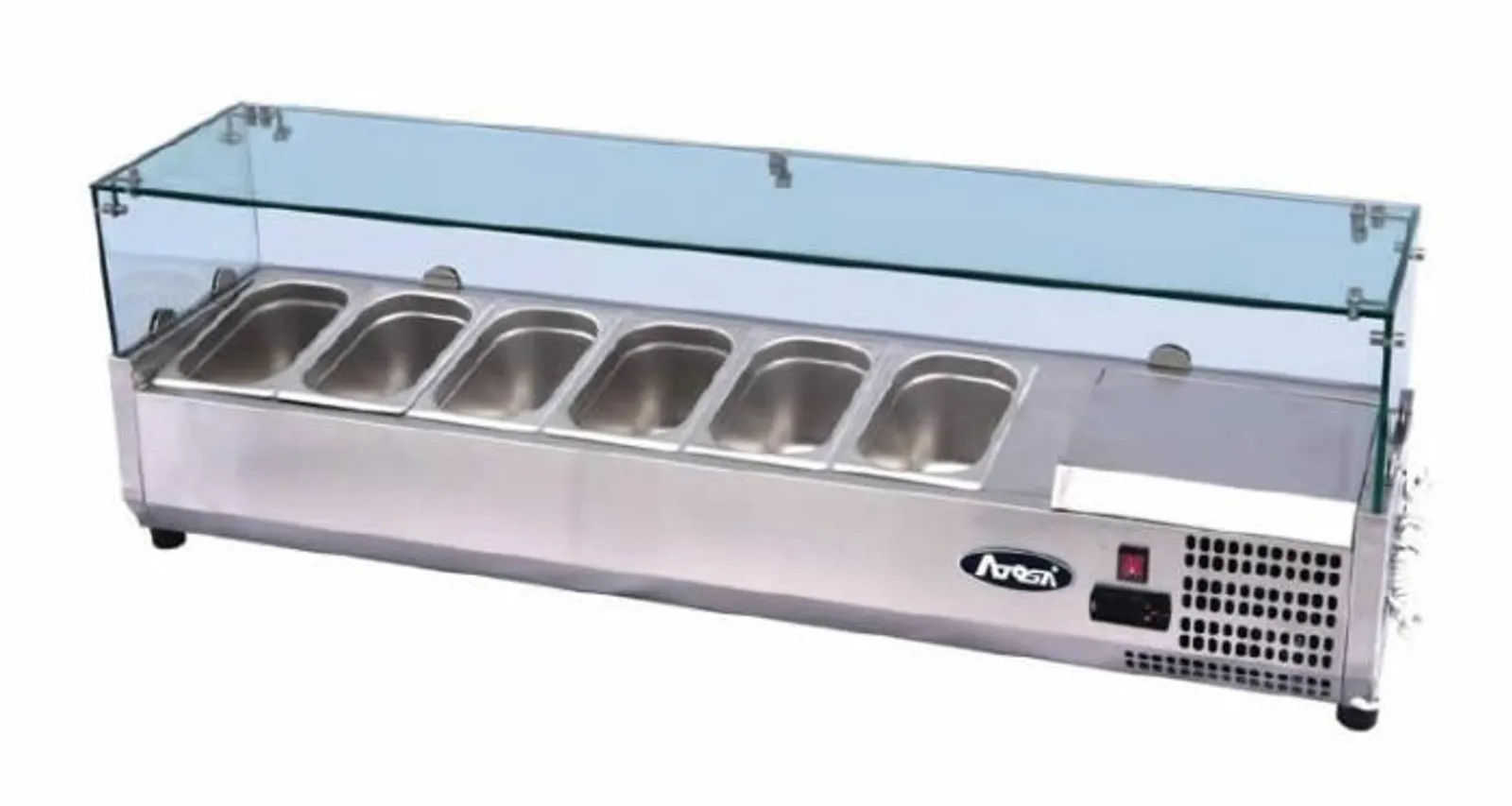 Atosa ESL3861 - ESL Counter Top Salad Bar GN 1/4 x 6
