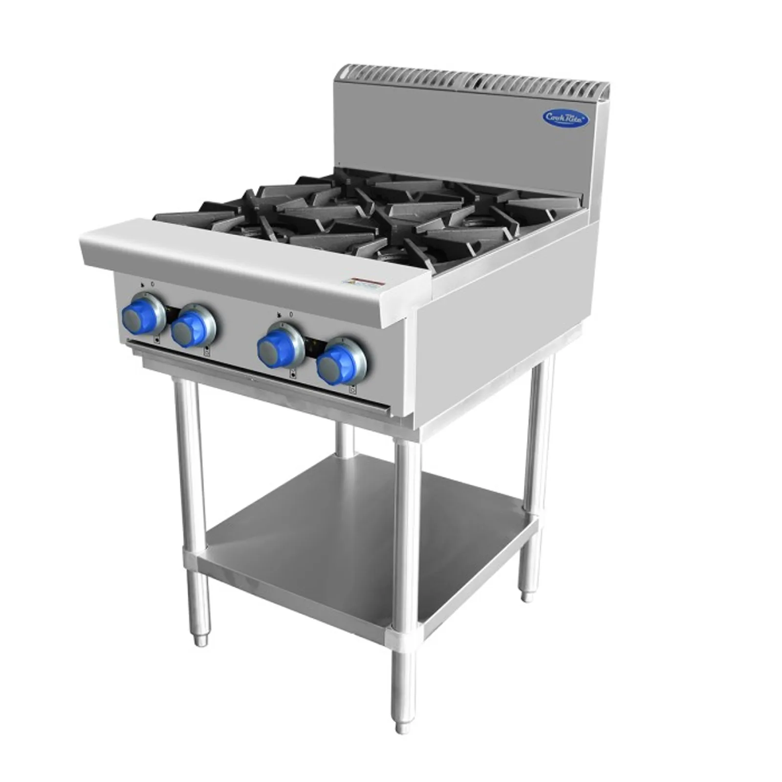Cookrite AT80G4B-F-NG - 4 Burner Cook Top NG