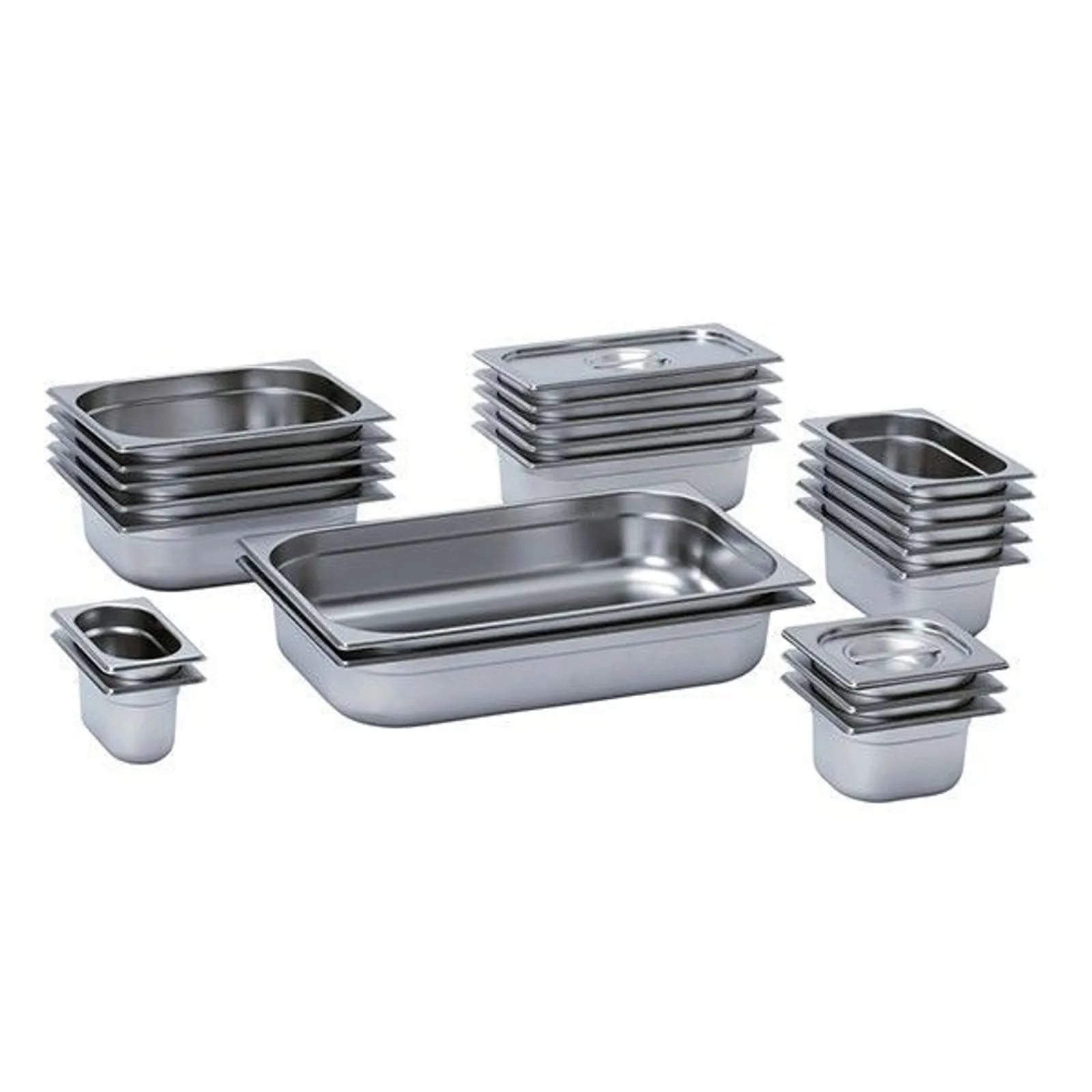 Mixrite 21150 - GN Pans (201 Stainless Steel) 650X530X150