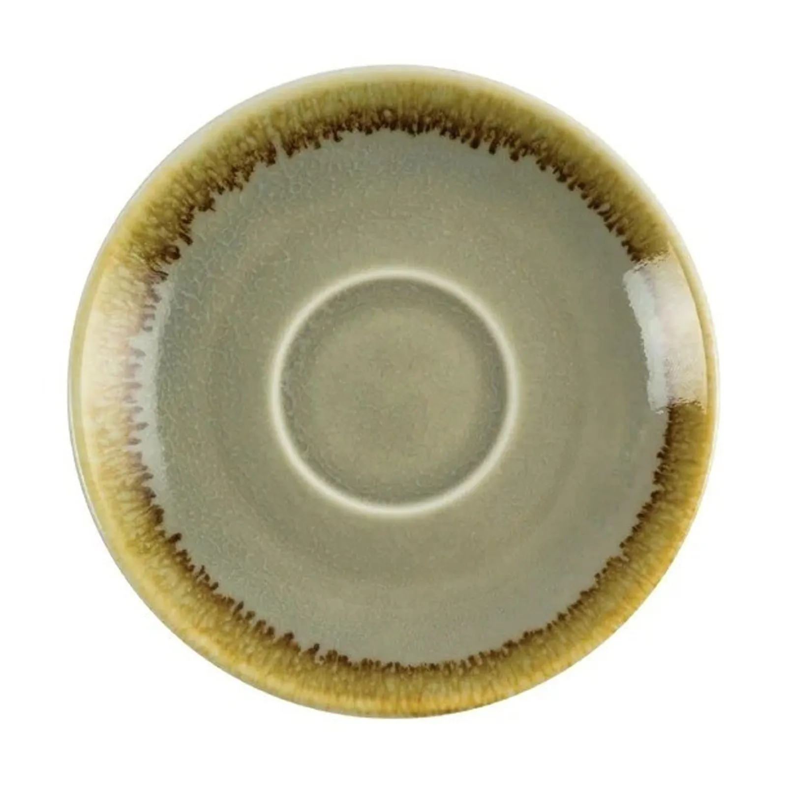 Olympia GP477 - Kiln Espresso Saucer Moss (Box of 6)