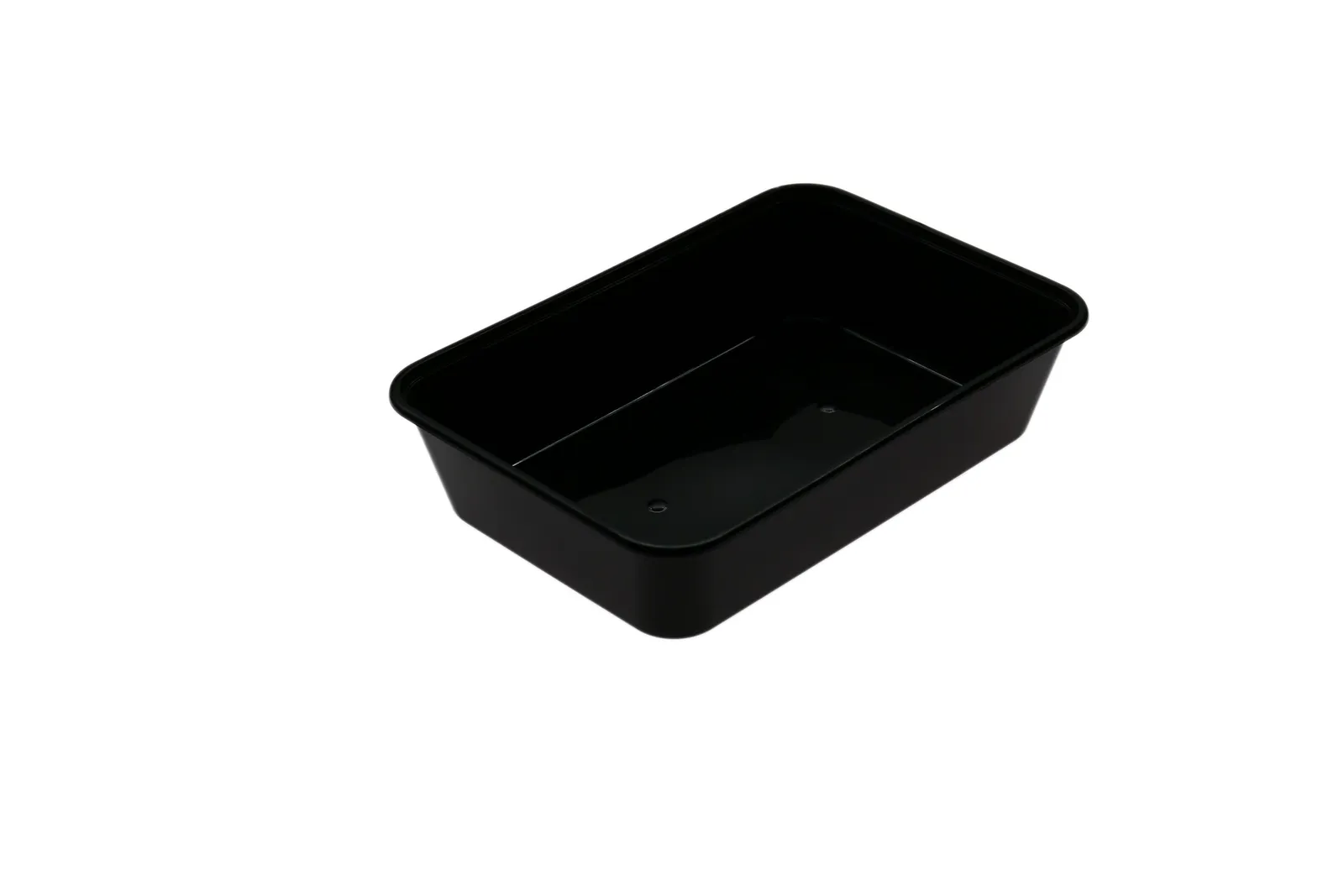 Awesome Plastics AP-500B - 500ml Rectangular Container Black 500 pcs