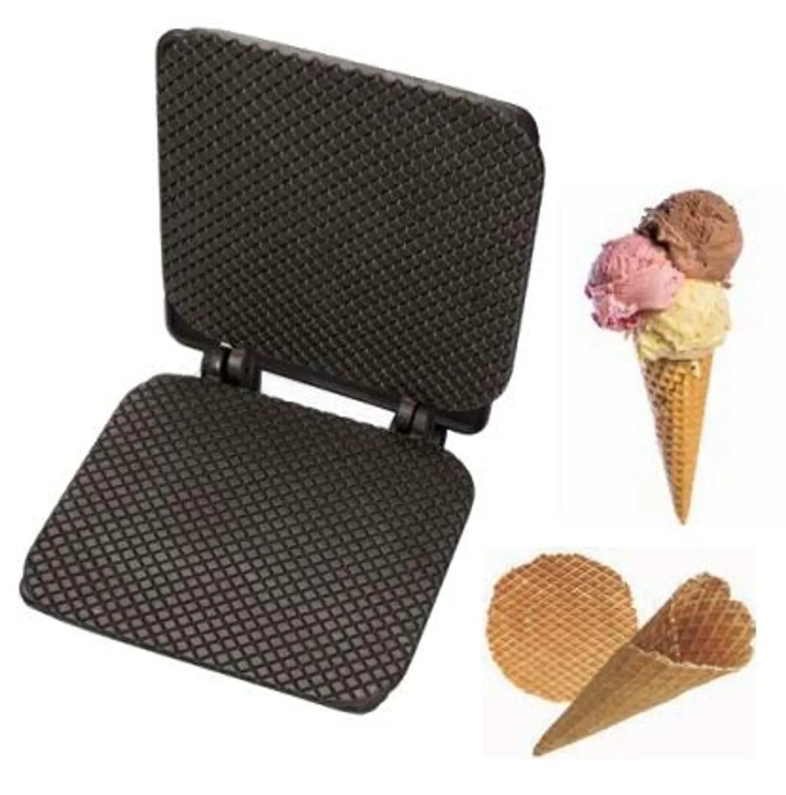 Neumarker NEE-32-40710 - Ice Cream Waffle Plate