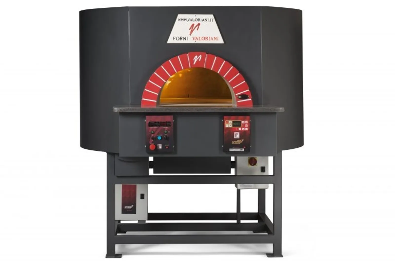Valoriani R120 - Rotating Wood/Gas Fired Oven, 1200mm Floor