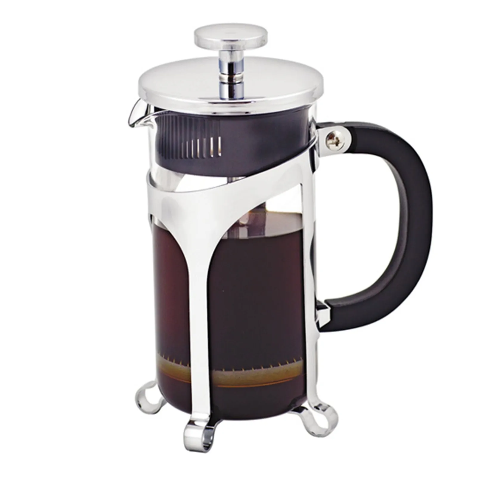 Avanti 15500- Café Press Coffee Plunger - 375ml / 3 Cup - Boroscilicate Glass / Chrome