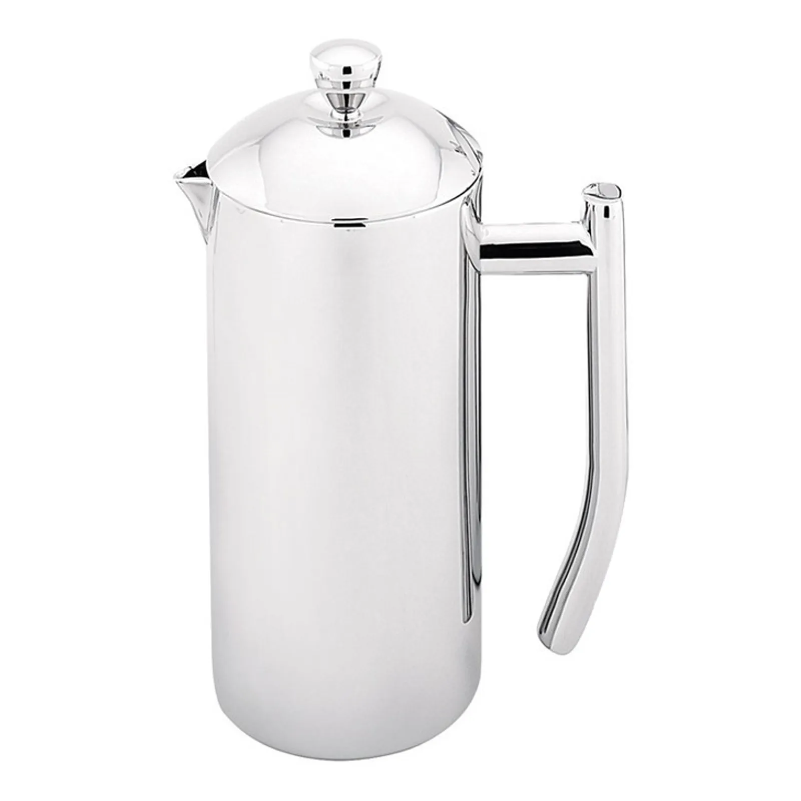 Avanti 15564- Sleek Twin Wall Coffee Plunger - 1.2L / 8 Cup - Stainless Steel