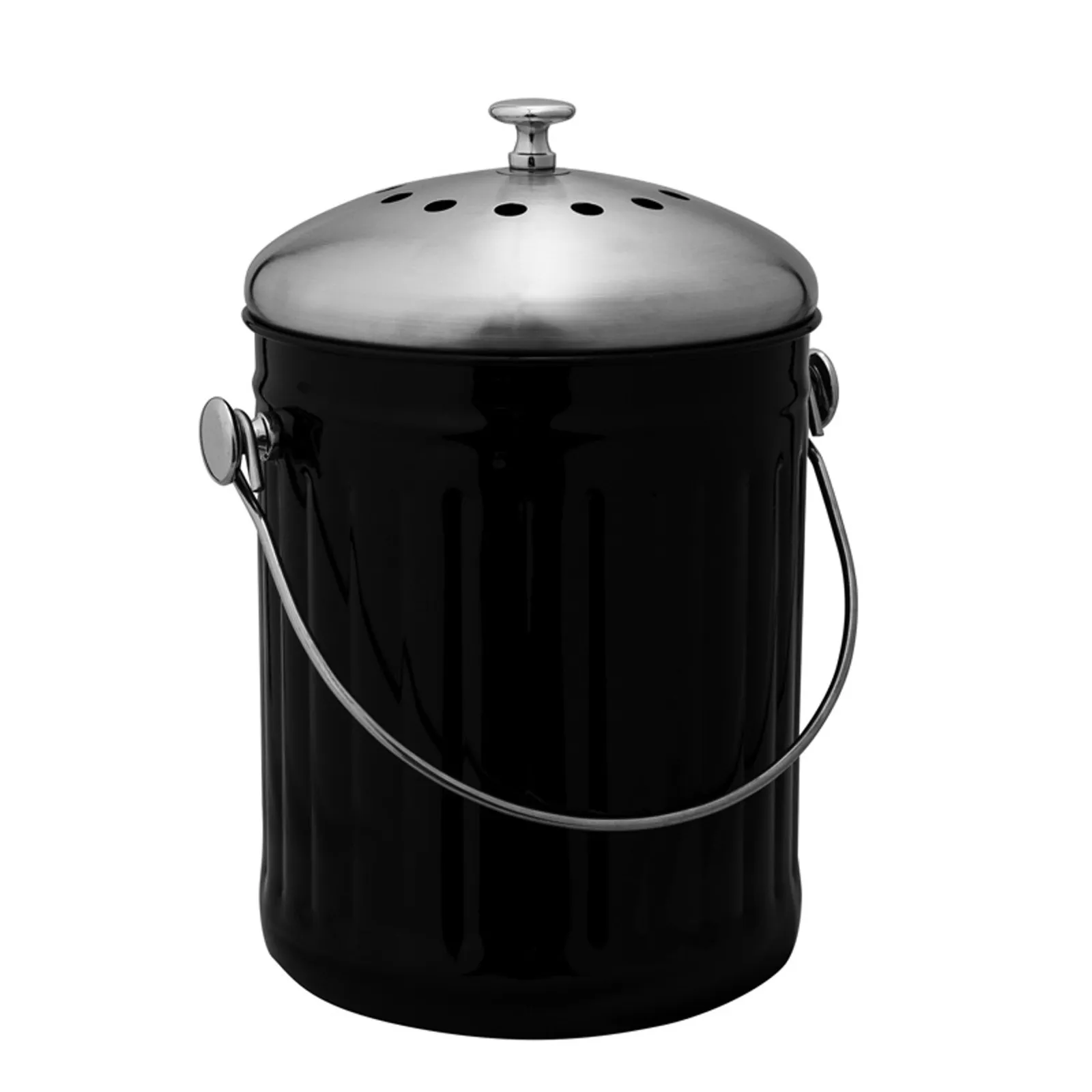 Avanti 41612 - Compost Bin - 18x27cm/5L - Black