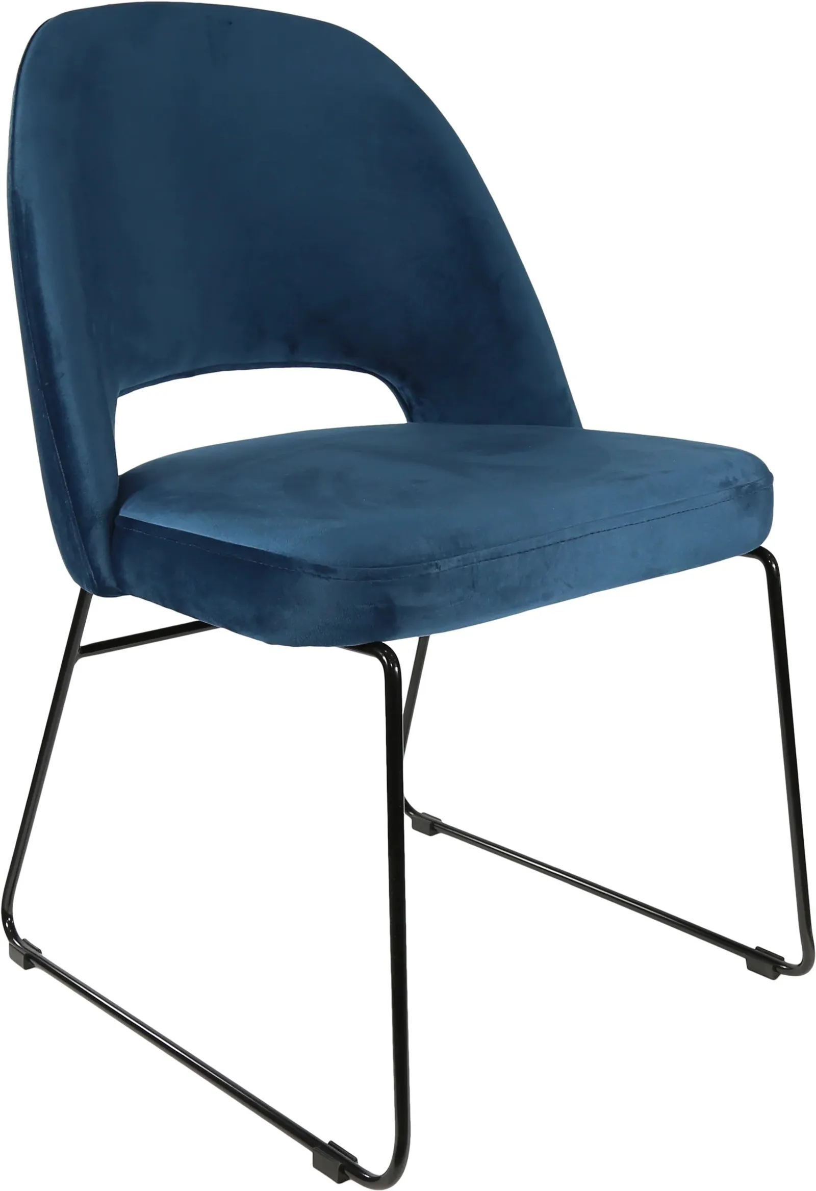 Durafurn Semifreddo Chair with Black Sled Base