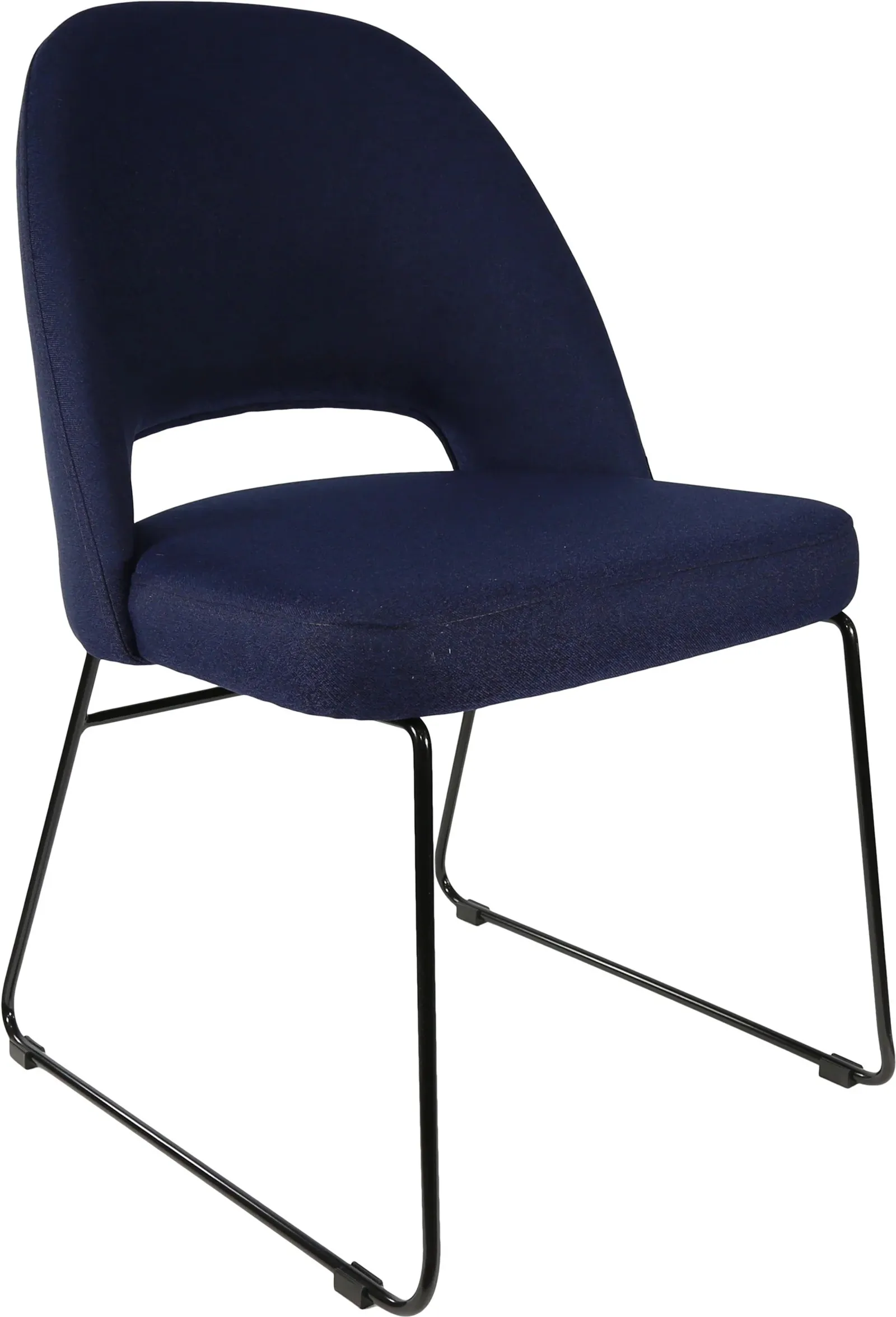 Durafurn Semifreddo Chair with Black Sled Base