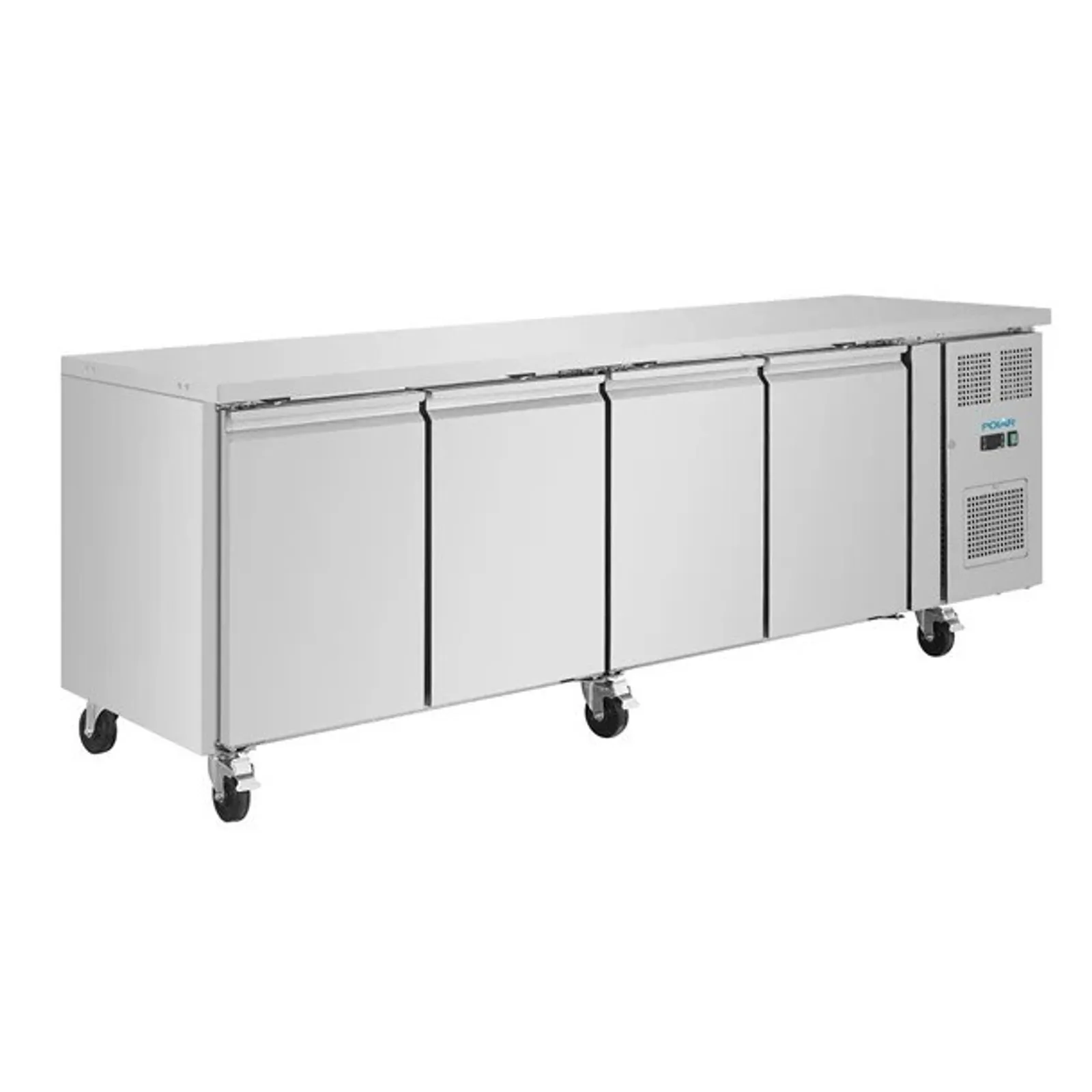 Polar UA049-A U-Series - Four Door Counter Fridge 553Ltr