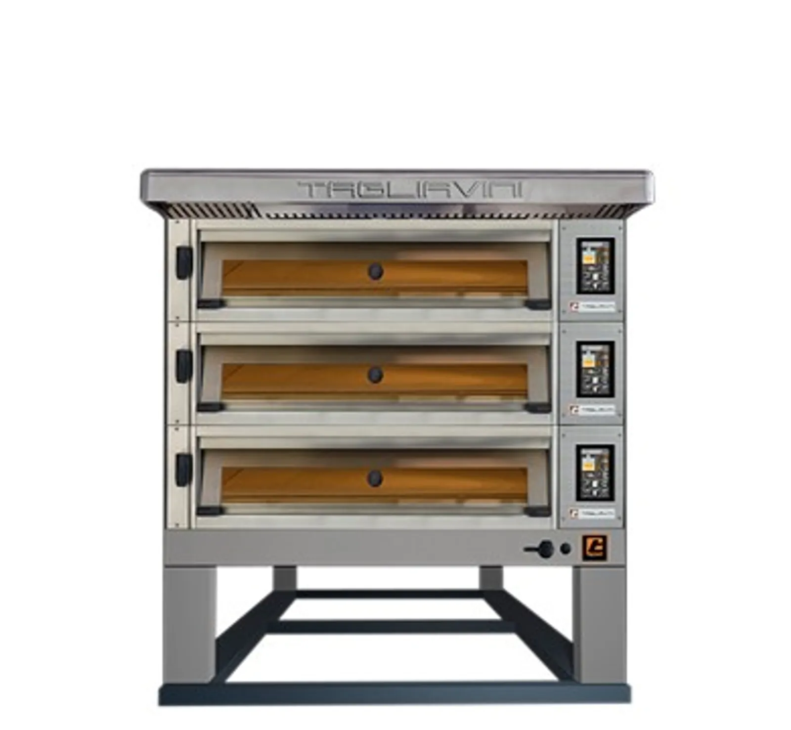 Tagliavini 3EMT34676BST - 3 Deck Electric Modular Deck Oven