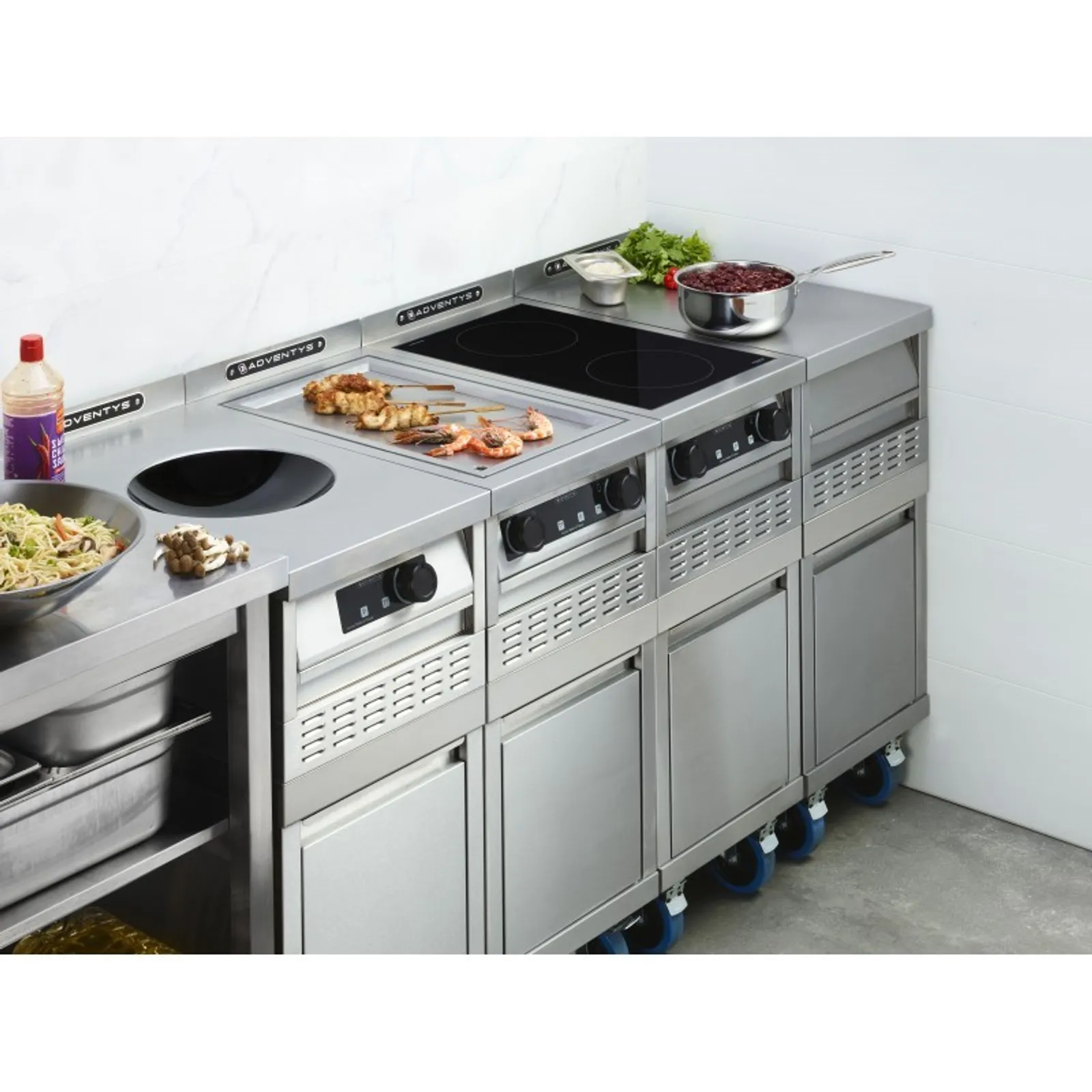 Adventys Pro SKGi-6000 - Induction Plancha Module 650