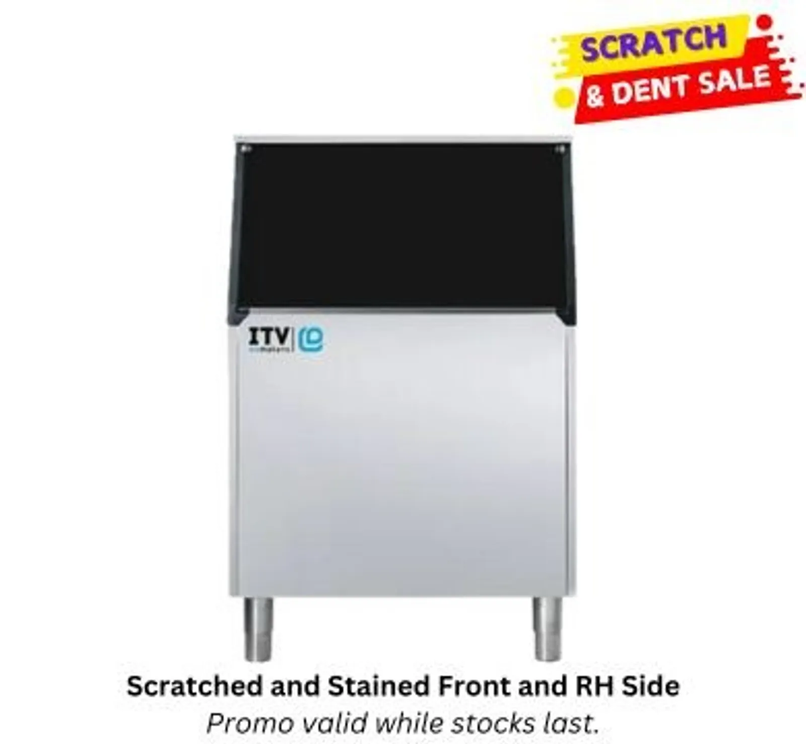 SKOPE ITV SILO S220 - Ice Cube Storage Bin 230kg - Clearance (2)
