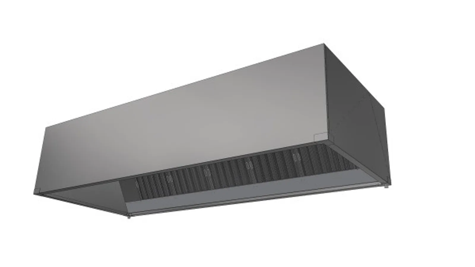 Xtracta 3000 - Commercial Kitchen Exhaust Canopy (3000W x 1230D x 600H)