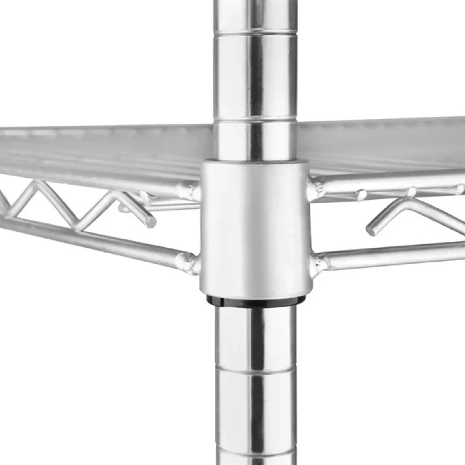 Vogue U884 - 4 Tier Wire Shelving Kit 610x610mm