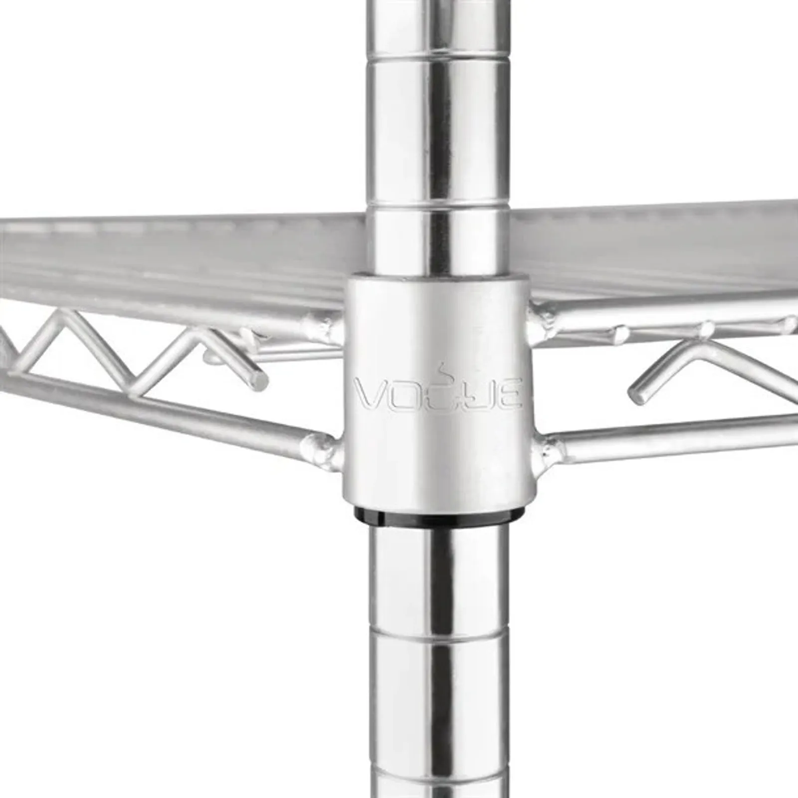 Vogue L939 - 4 Tier Wire Shelving Kit - 1830x460mm