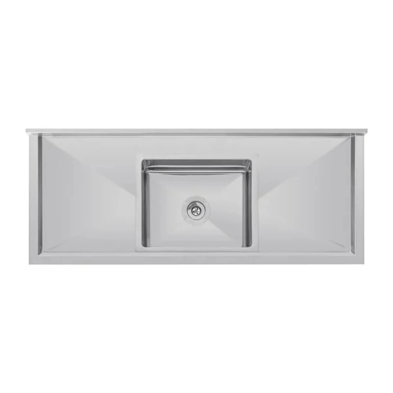 Vogue HC906 - Single Bowl Sink Double Drainer - 1500mm 90mm Drain