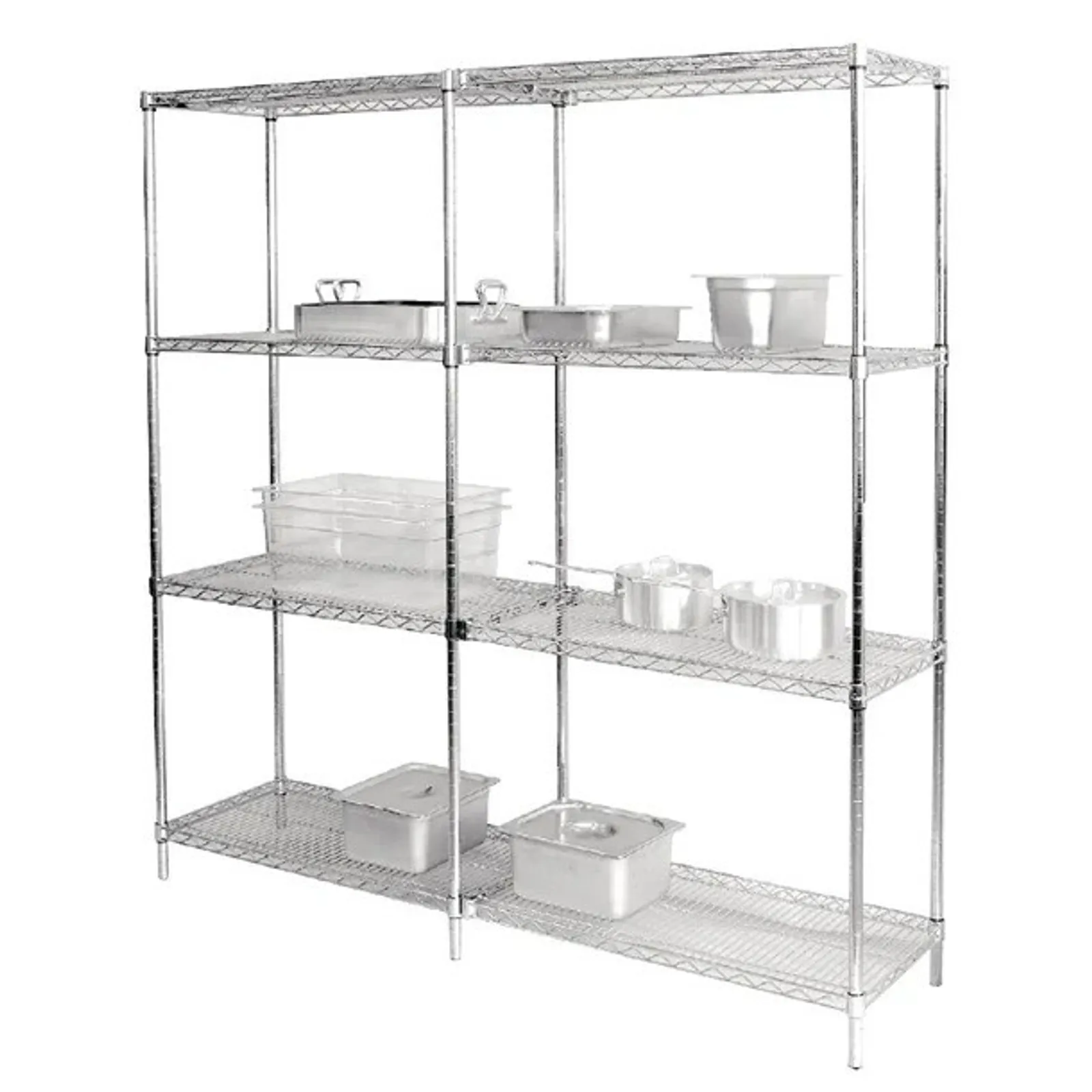 Vogue U894 - Chrome Wire Shelves 1525x610mm (2 Pack)
