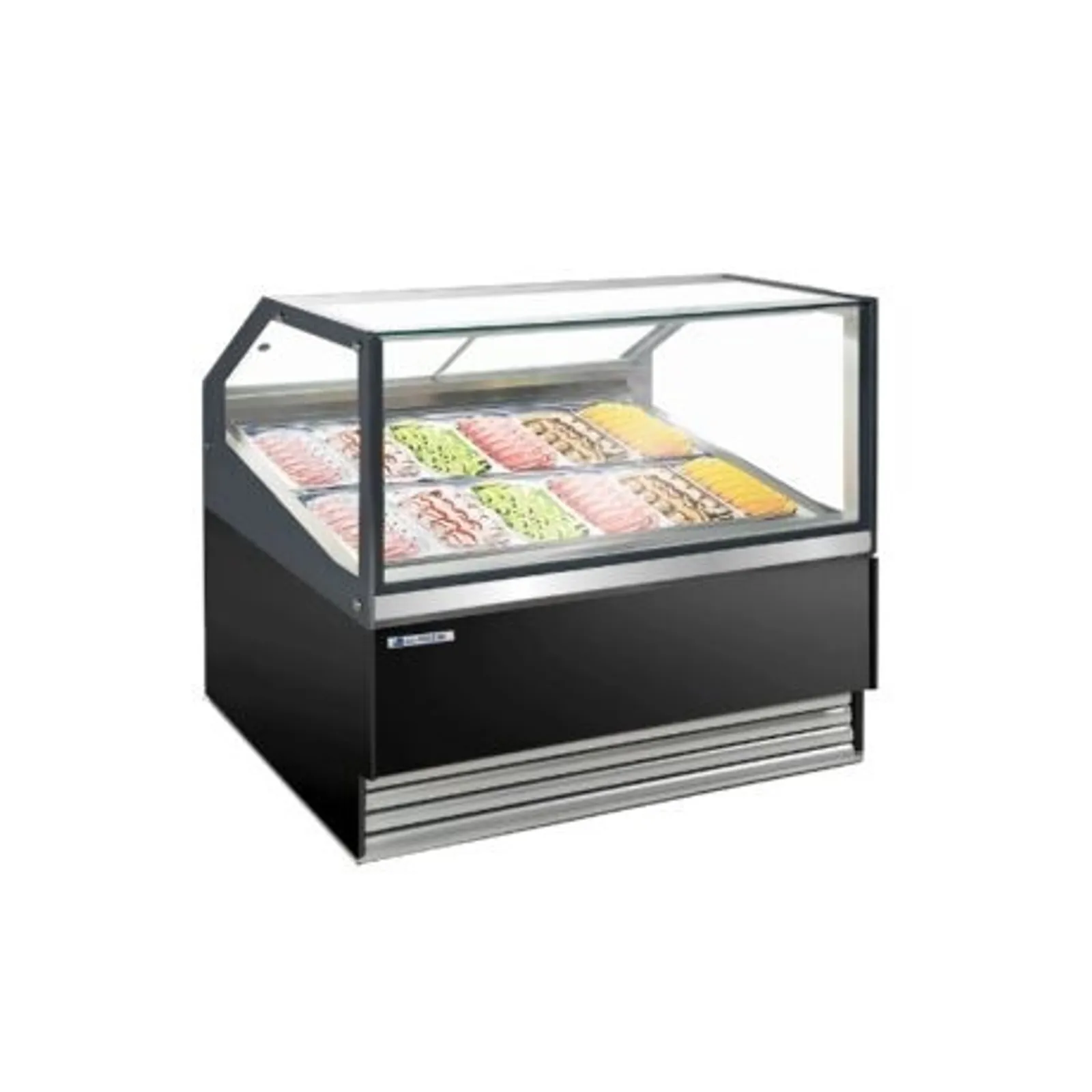 ALL-FROZEN Sunshine 12 Serve-Over Gelato Case