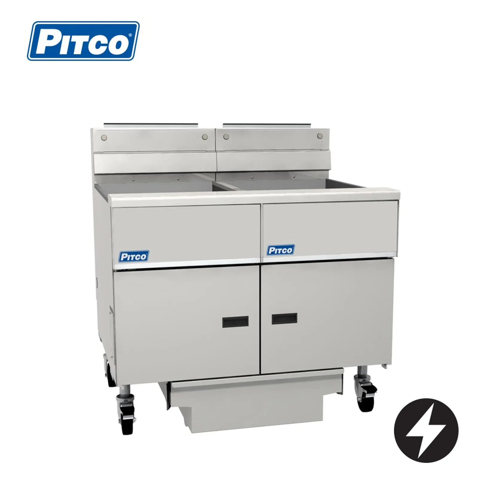 Pitco SE18-2/FD - Solstice 2 Bank Fryer, Electric