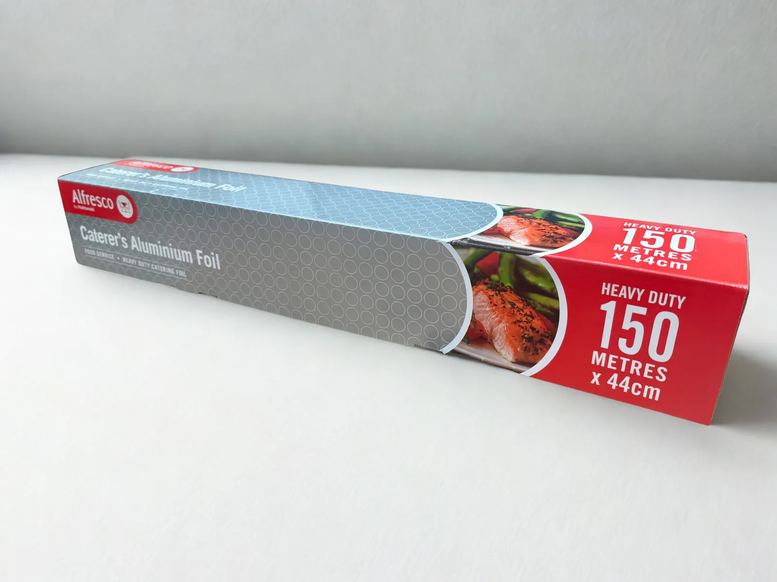 Alfresco AFRHD44 - Heavy Duty Foil Caterer's Aluminium Foil 150mx44cm