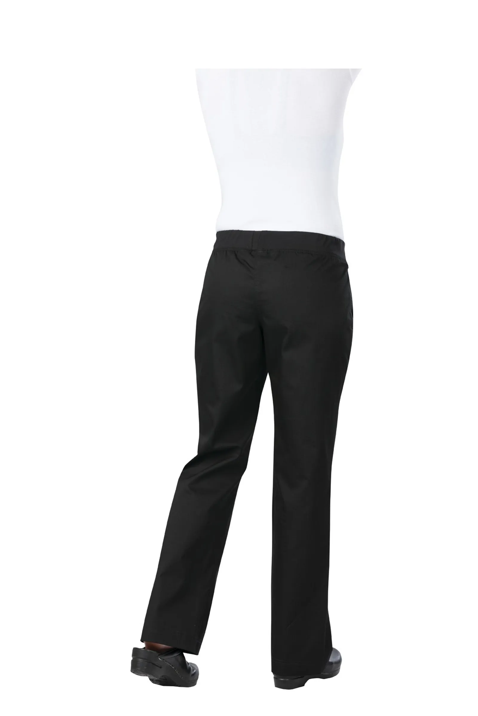 Chef Works PBN01W-BLK Womens Black Lightweight Slim Pants