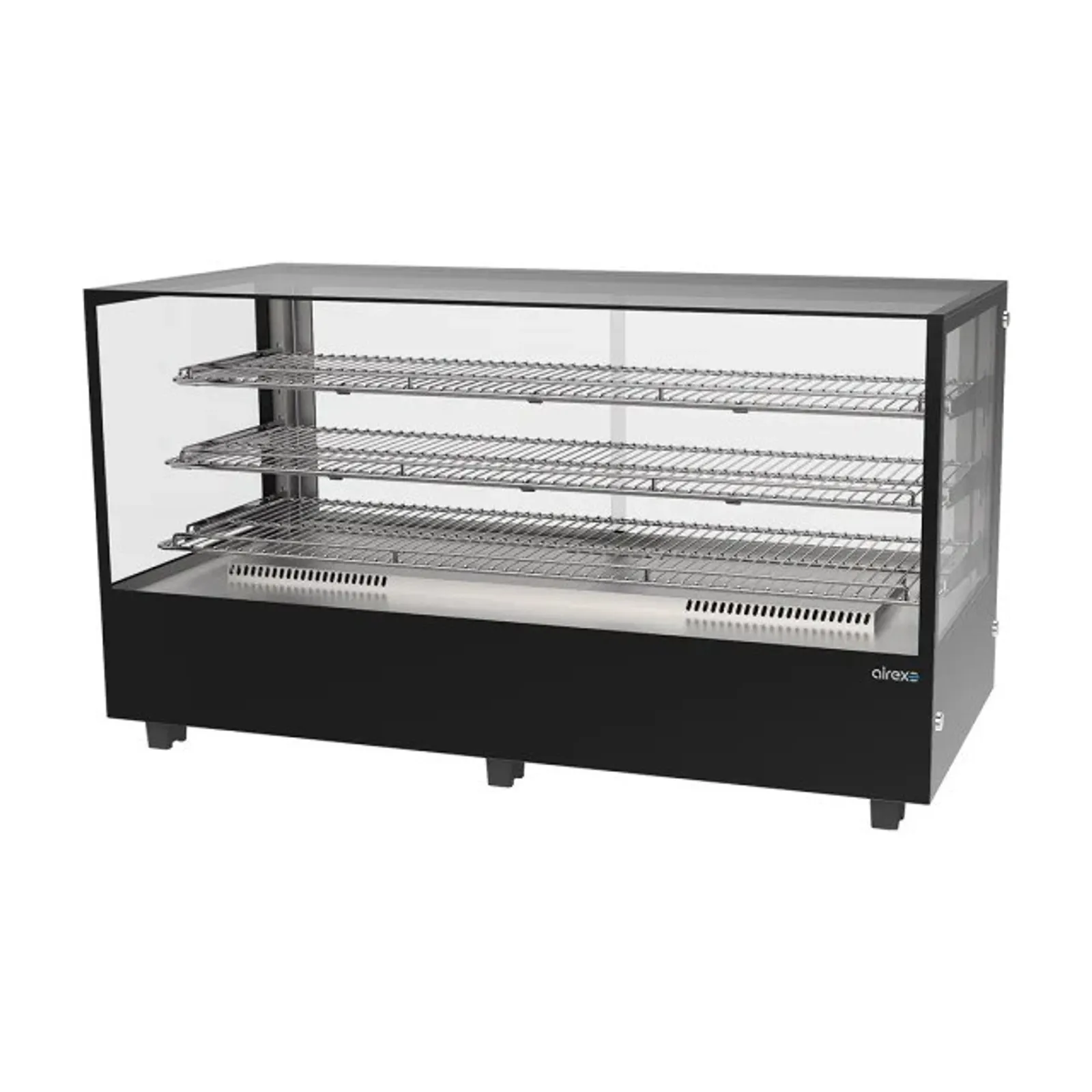 Airex AXH.FDCTSQ.12 - Countertop Heated Square Food Display 1200mm
