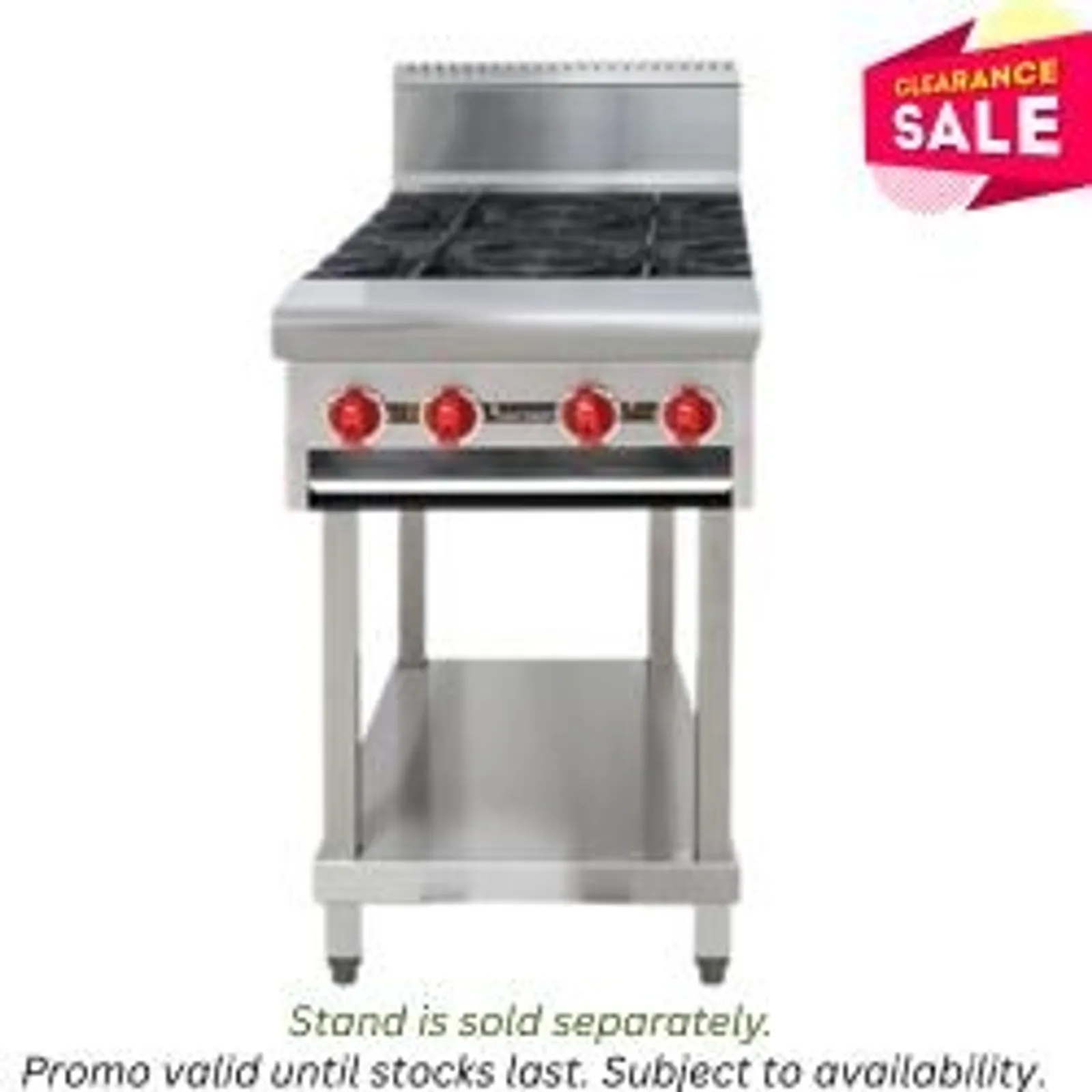 American Range AARHP.24.4.N - 4 Burner Boiling Tops, Natural Gas - Clearance