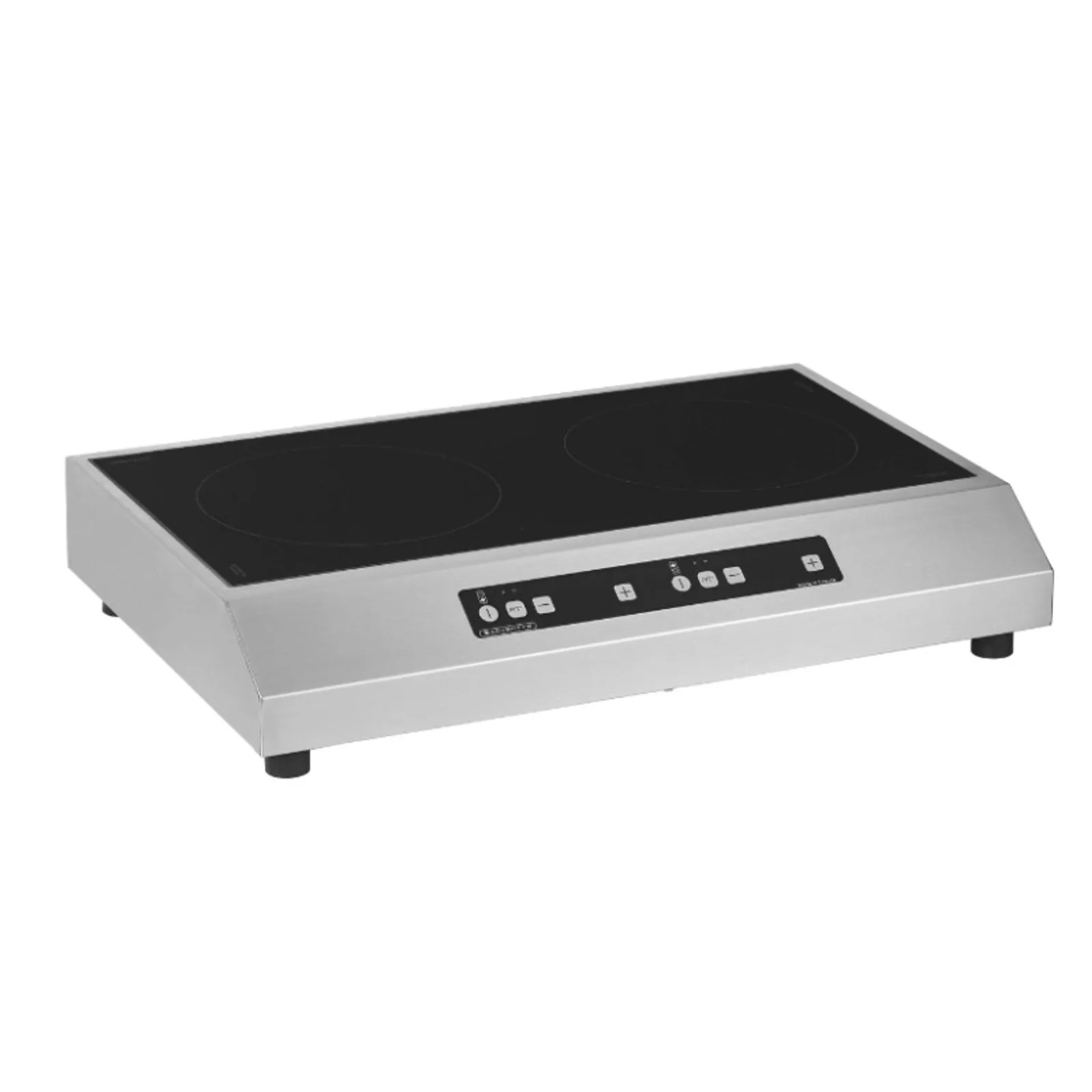 Adventys Pro GLN2-3000S - Countertop Induction - 2 Zone Side