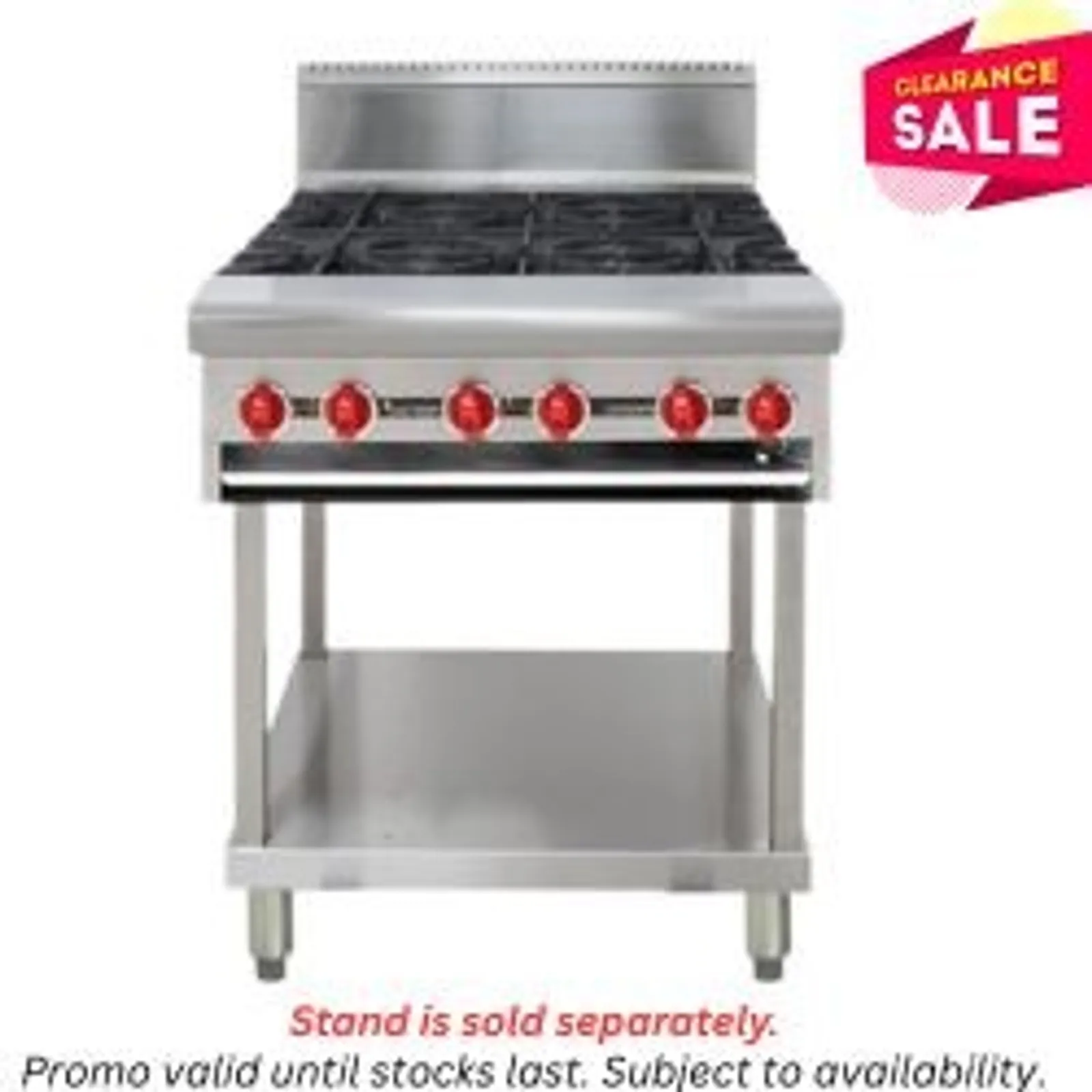 American Range AARHP.36.6.N - 6 Burner Boiling Tops, Natural Gas