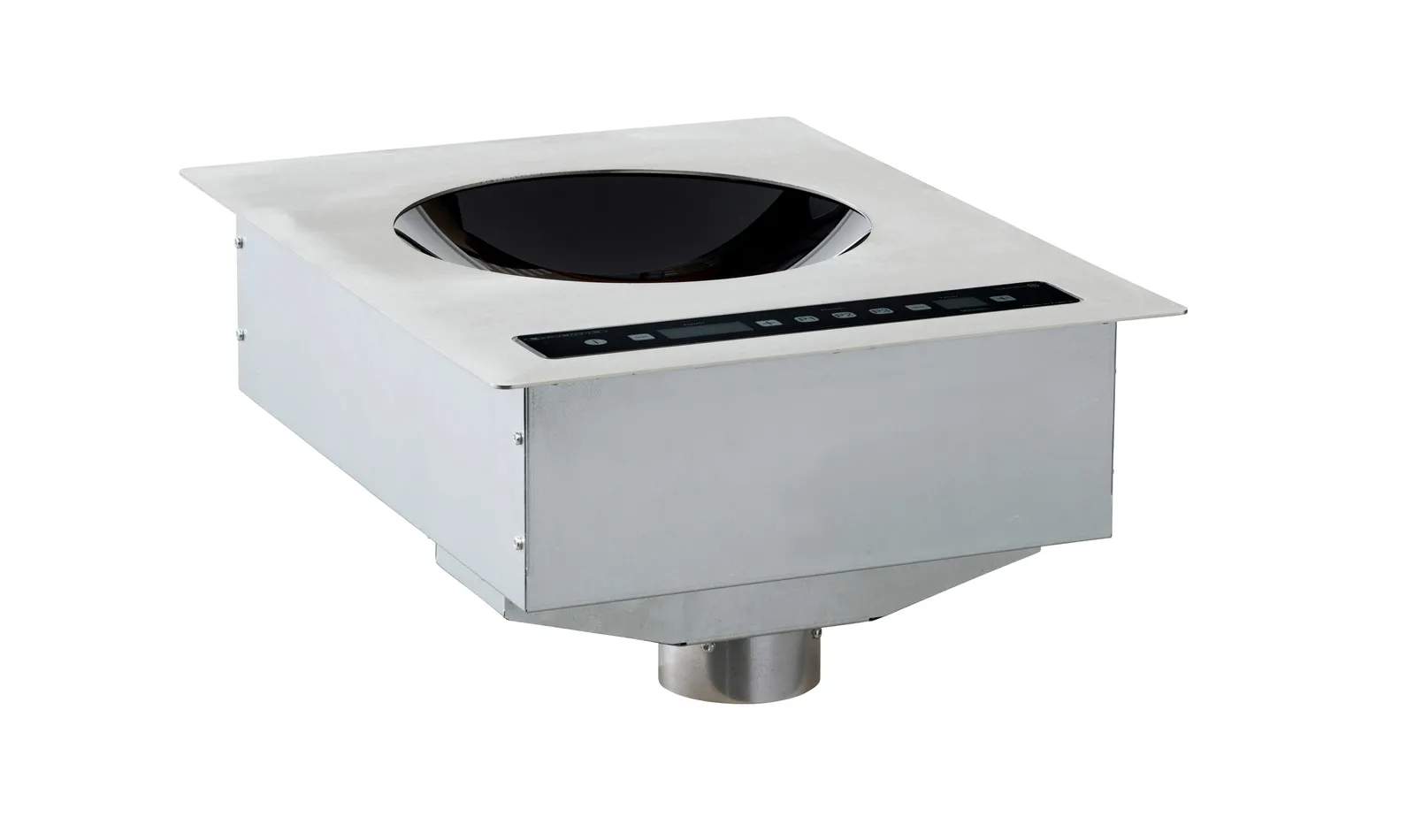 Adventys Pro DTWIC6000 - Wok Induction Tabletop Built-In 3-Phase