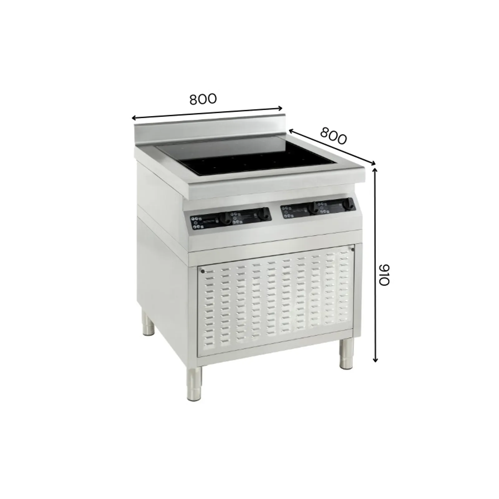 Adventys Pro MO4NL-16000 - 16 Multizone Induction Module