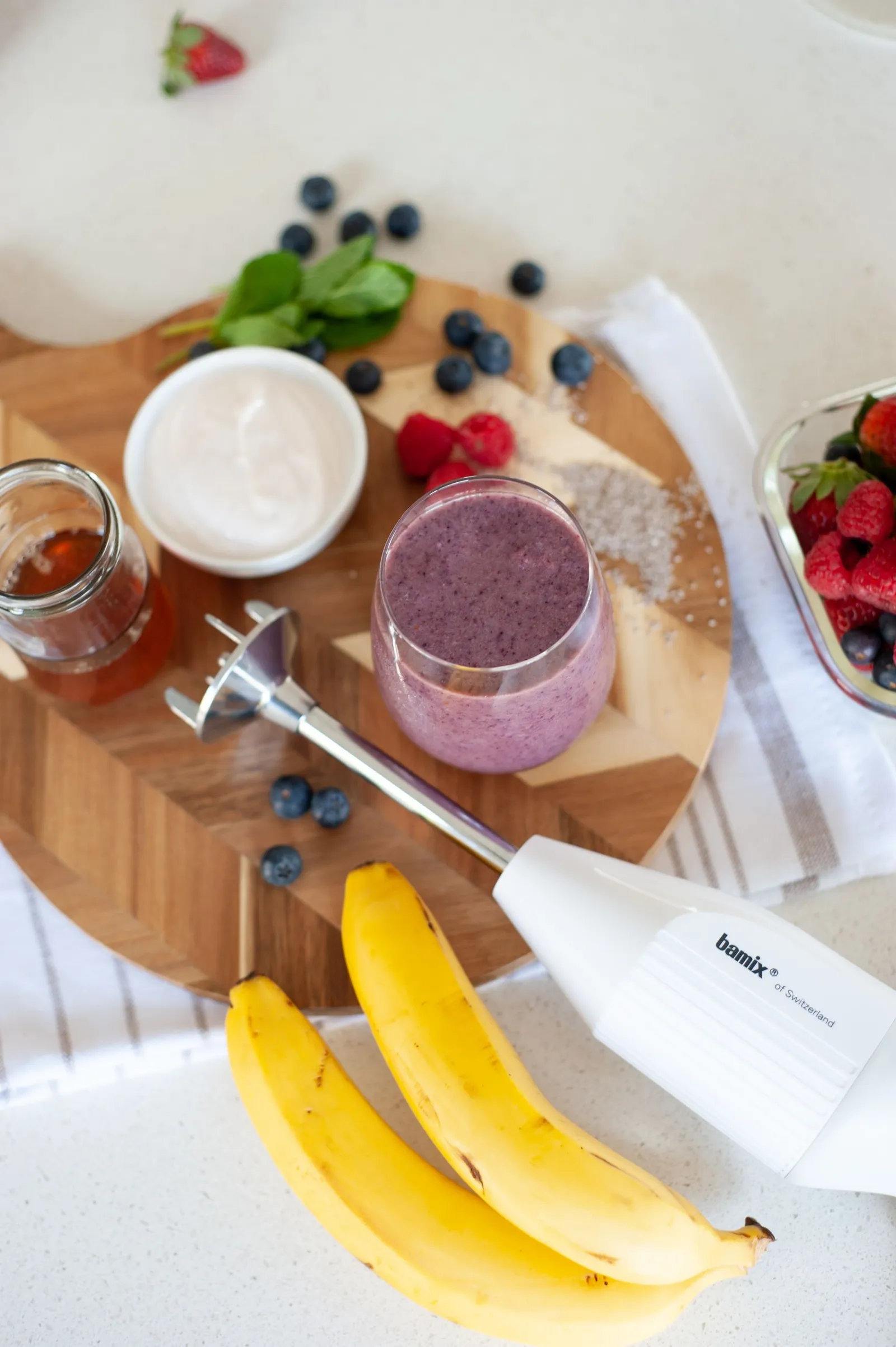 Bamix 76031 - Mono Immersion Blender 140W White