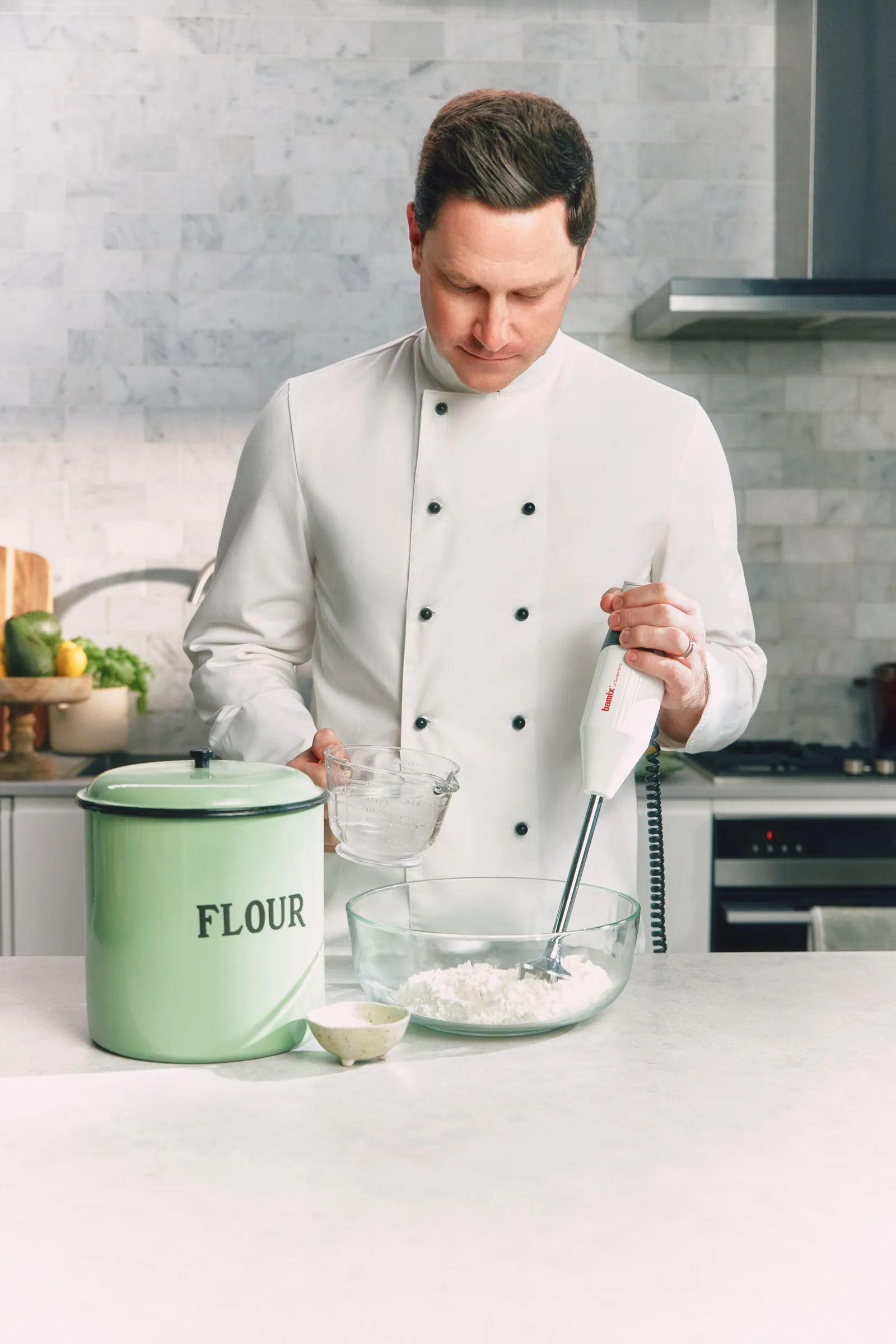 Bamix 76150 - Gastro Immersion Blender 200W Light Grey