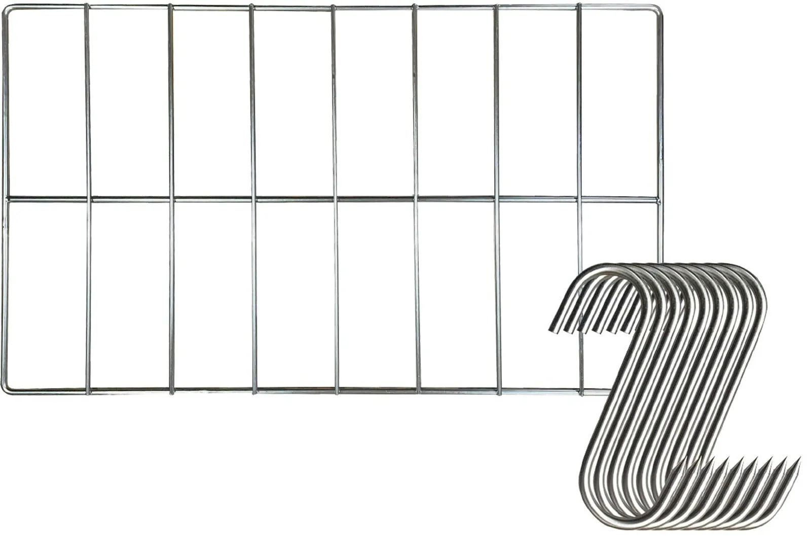 Benchfoods 2HR85HRH - Large Biltong Rack & Hook Bundle