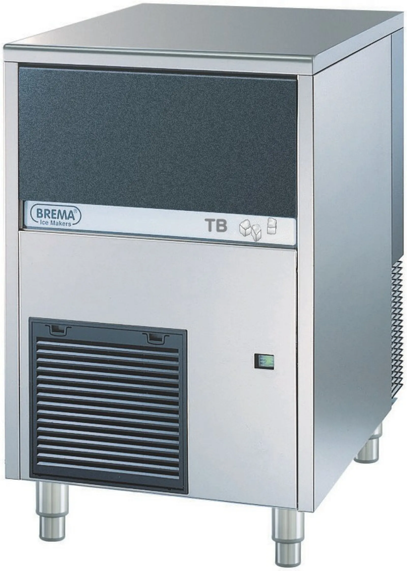 Brema TB852A-HC-DP - Self-Contained Pebbles Ice Maker 59kg