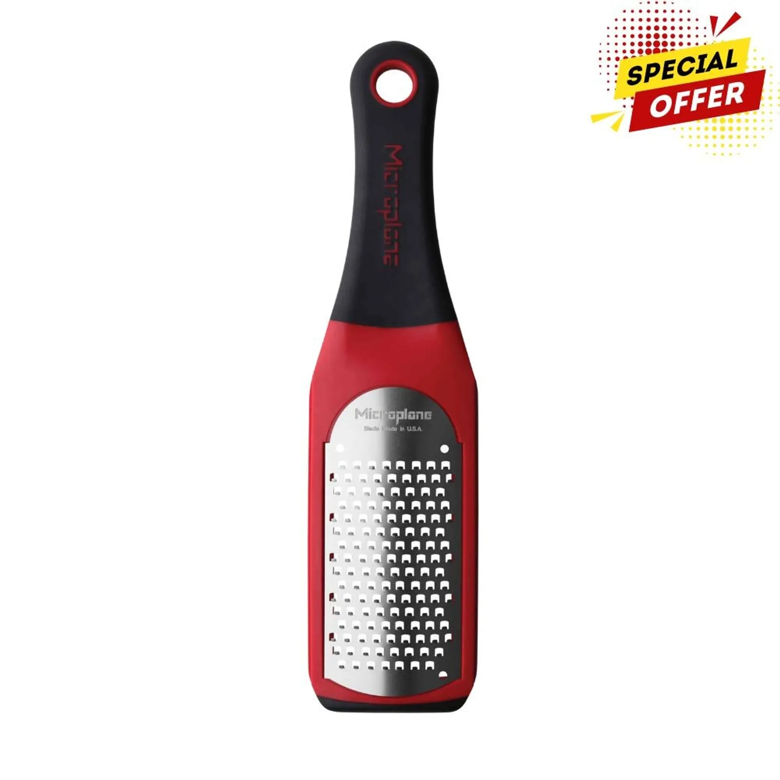 Microplane 1501 - Artisan Coarse Grater - Red