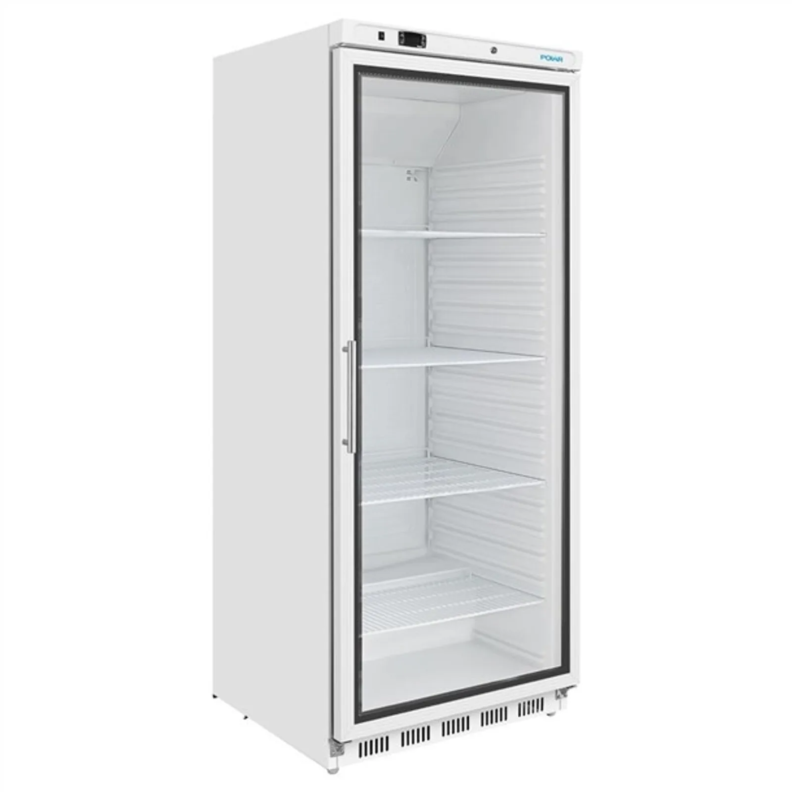 Polar CZ787-A - Upright Display Fridge 600Ltr White