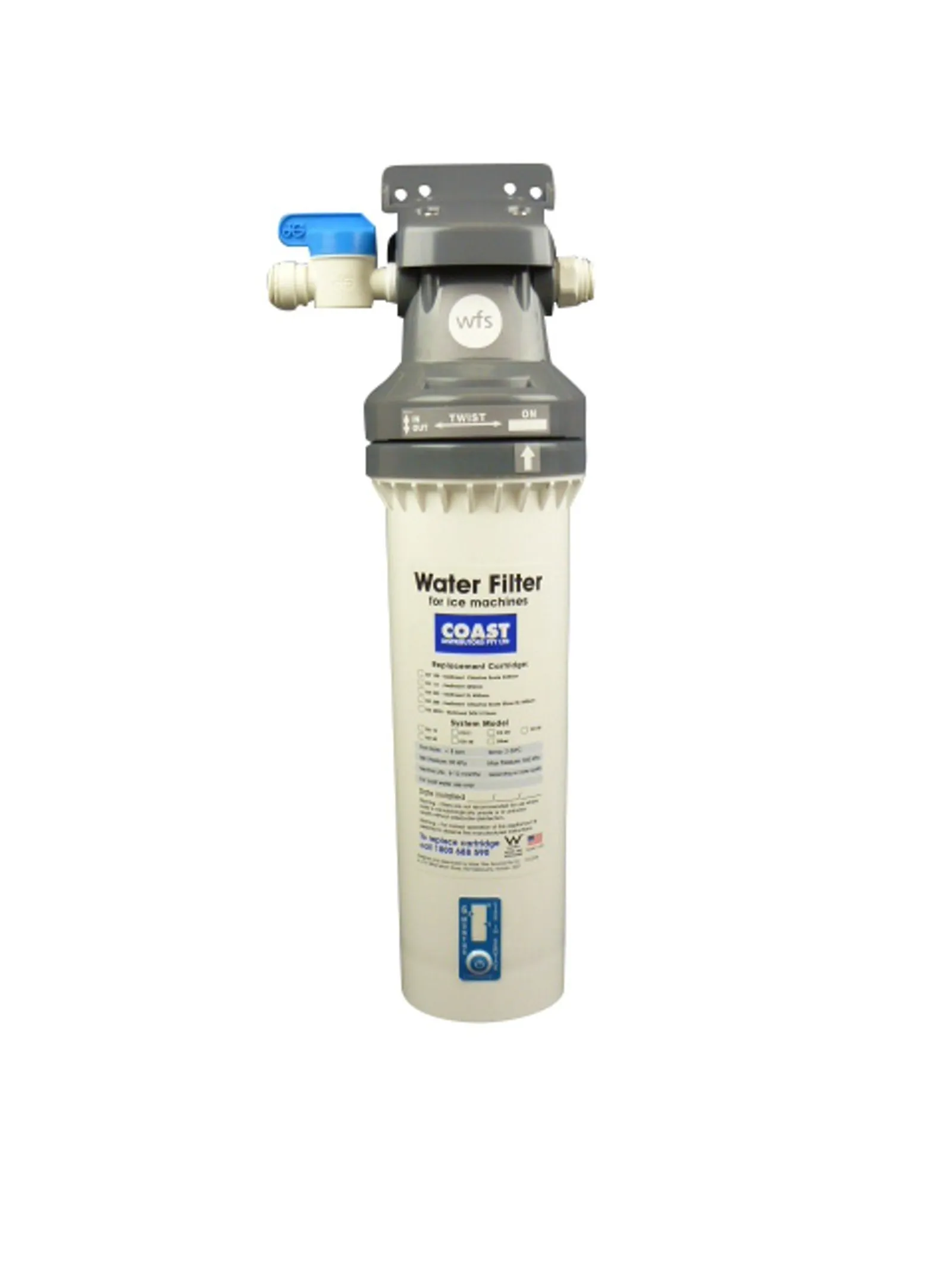 Coast CD10B - Water Filter, Standard System