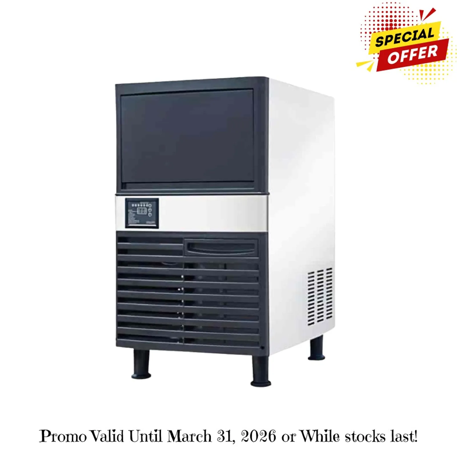 AG Equipment ICE55 - Undercounter Ice Machine cube ice - 55Kg/24Hr