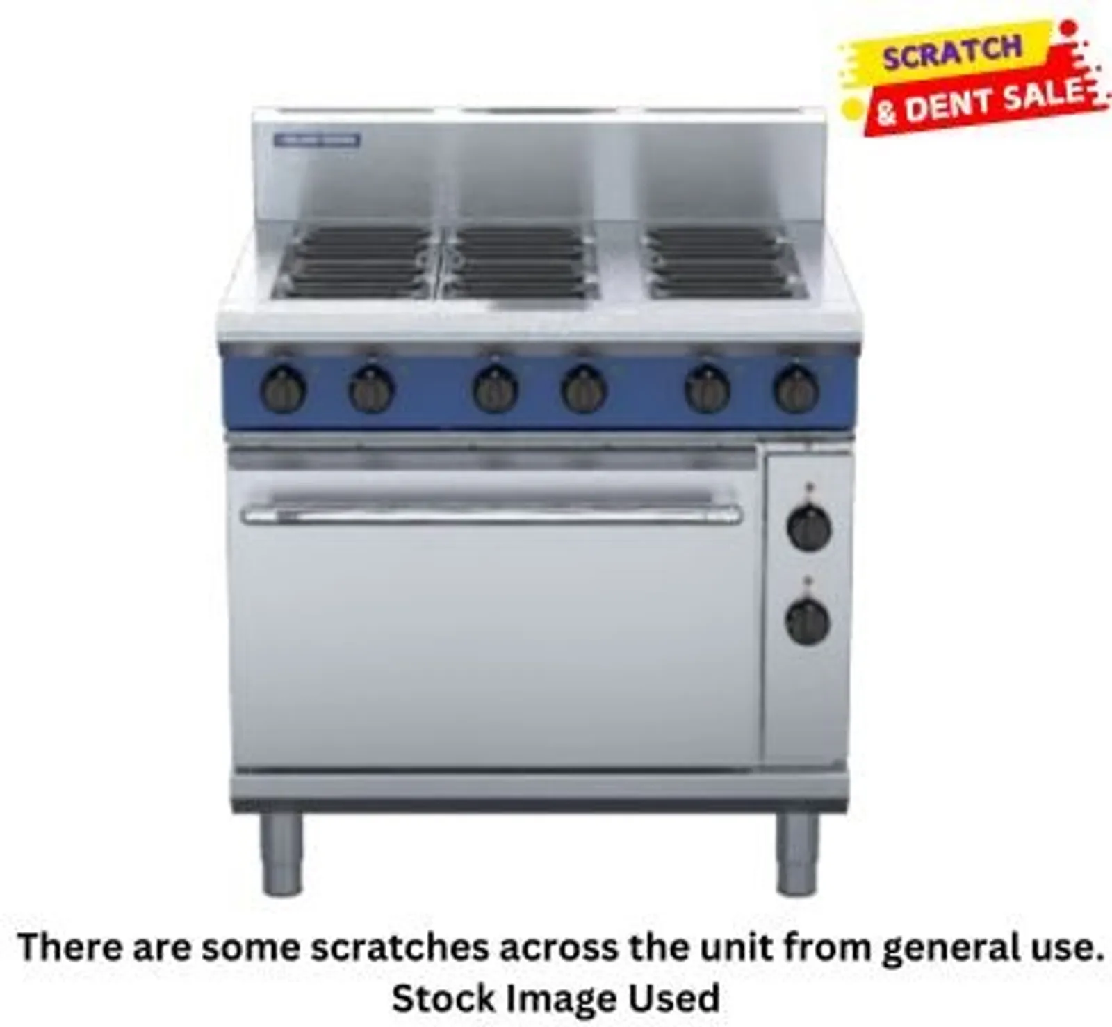 Blue Seal Evolution Series E506D - 900mm Electric Range Static Oven - Clearance